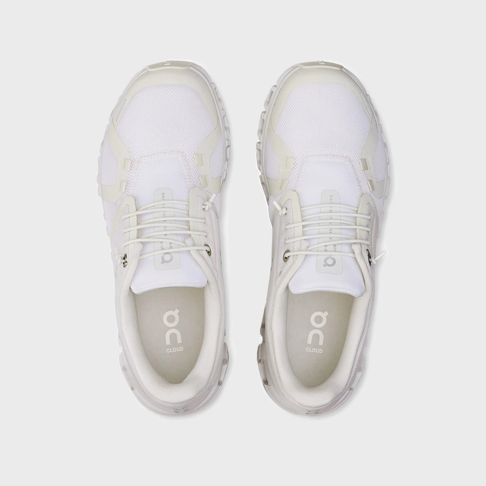 On Running Wmns Cloud 6 - White Heel Support Insoles