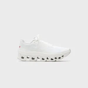 On Running Wmns Cloudmonster - Void White Flexible Midsole Design Design Design Relevant Use