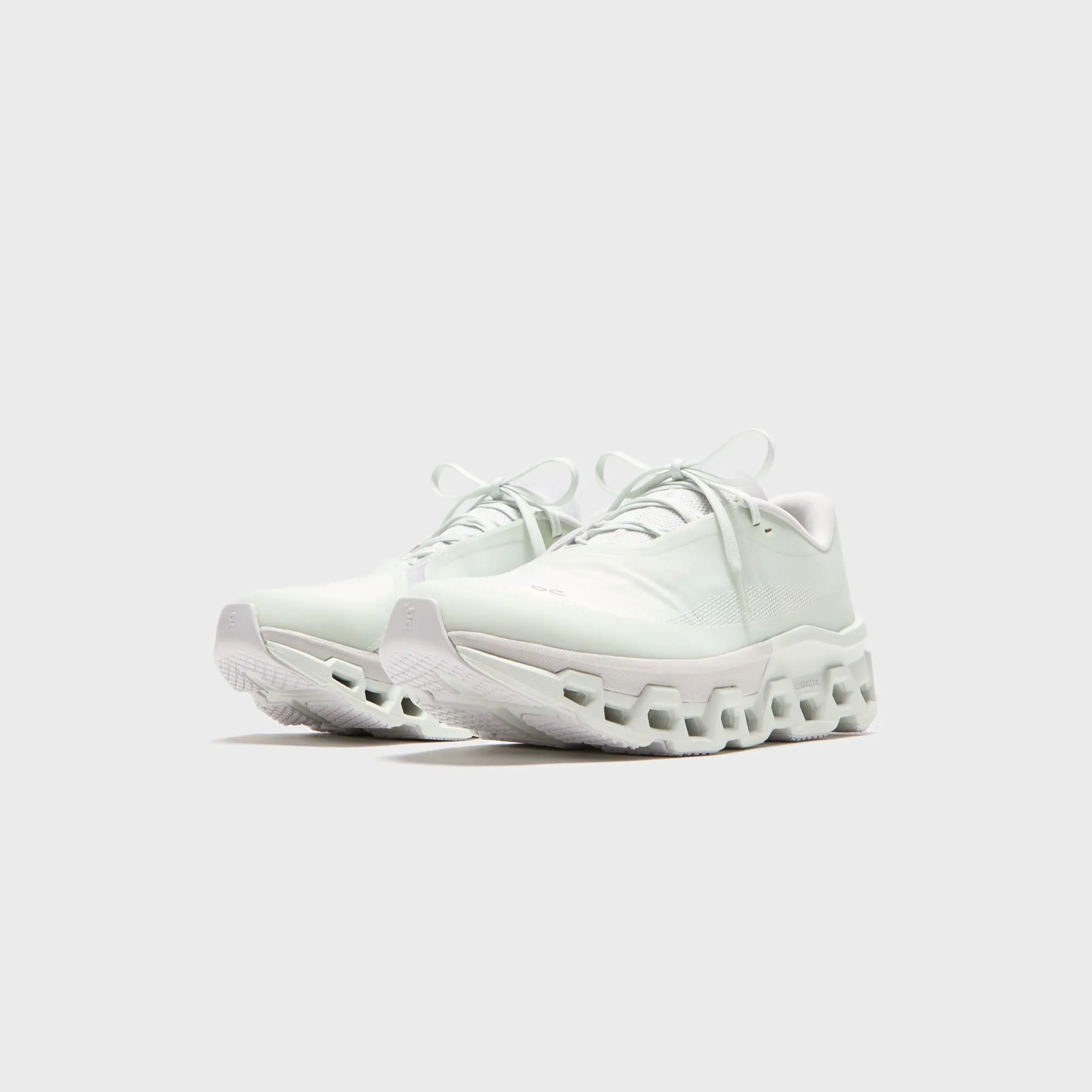 On Running X Post Archive Faction Cloudmonster 2 - Vapor / Frost Elegant Shape Slip-On Knit
