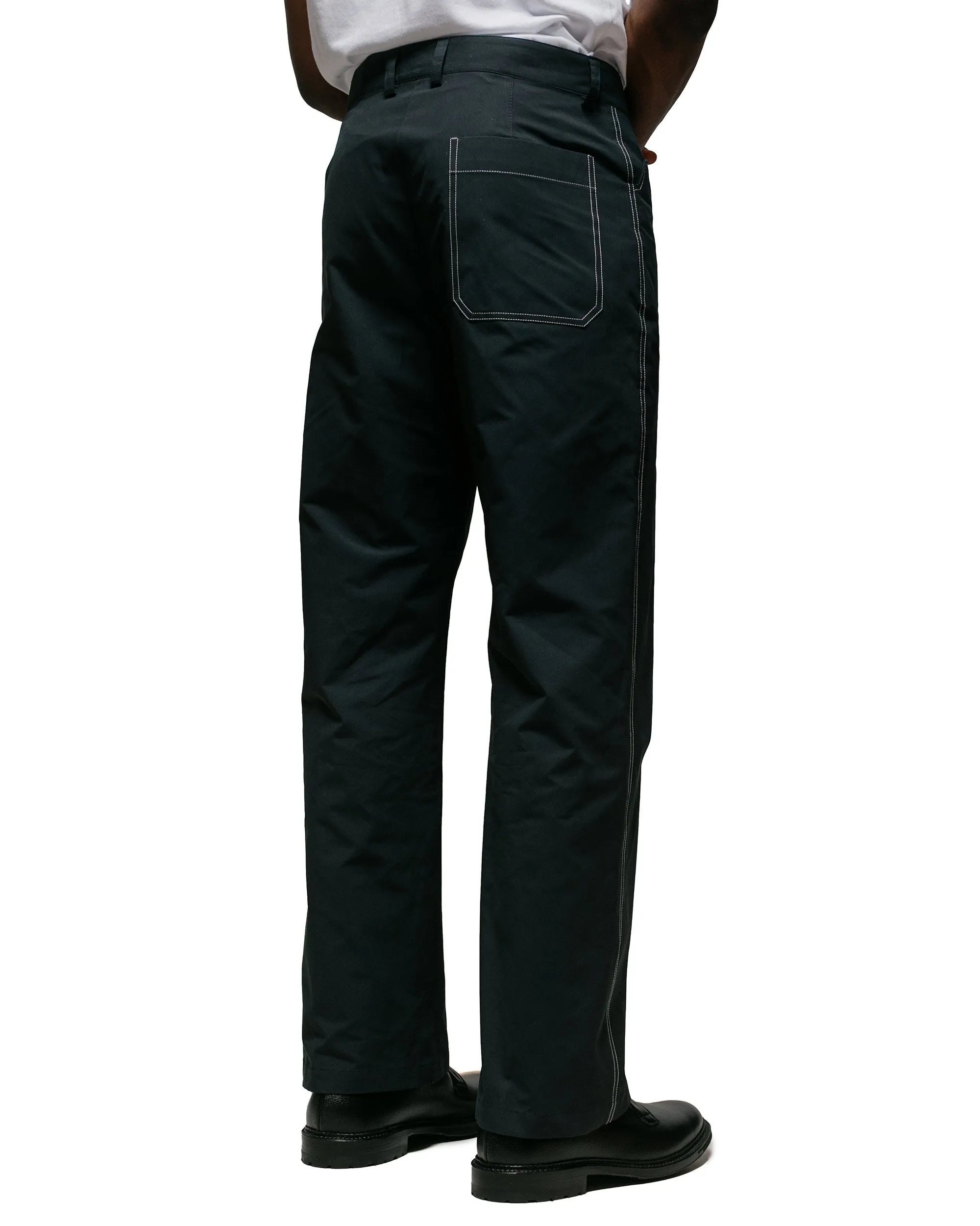 Wanze Work Trouser Cotton Navy Stiletto Heel Fulfillment