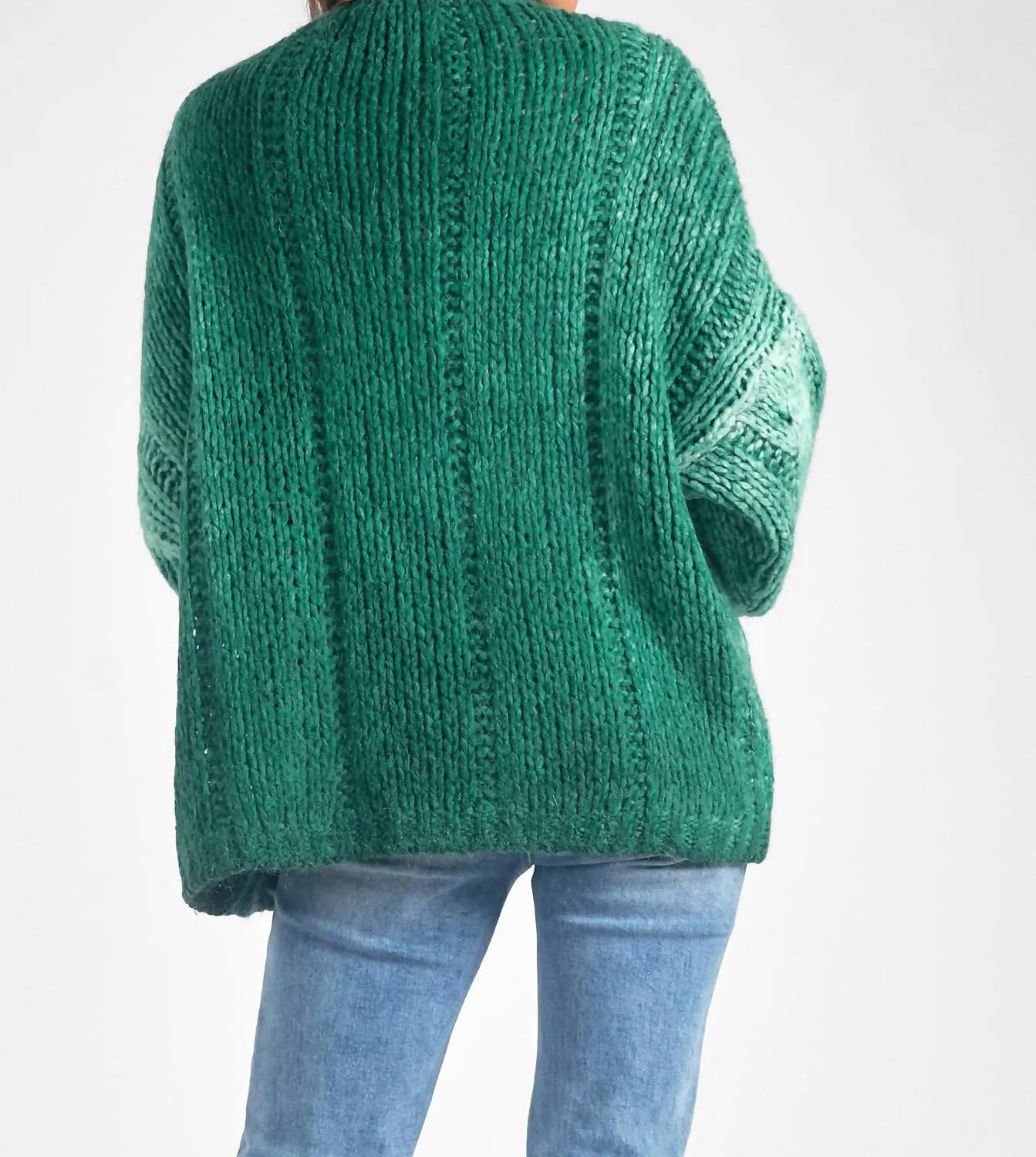 Cardigan Unique en Vert