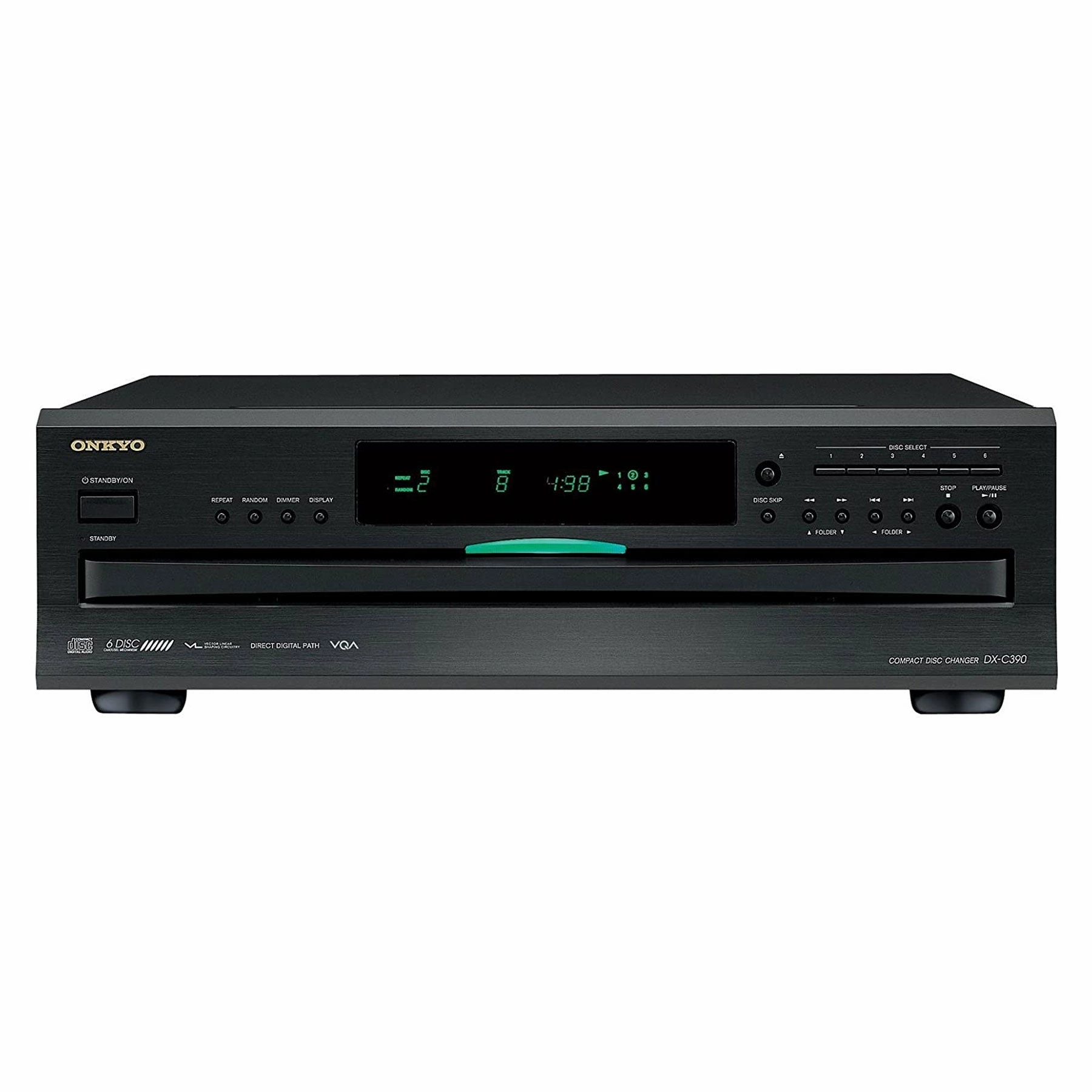 Onkyo: DX-C390 6-Disc Carousel CD Changer hi-fi digital music server,hi-fi speaker wall mount,hi-fi amp upgrade