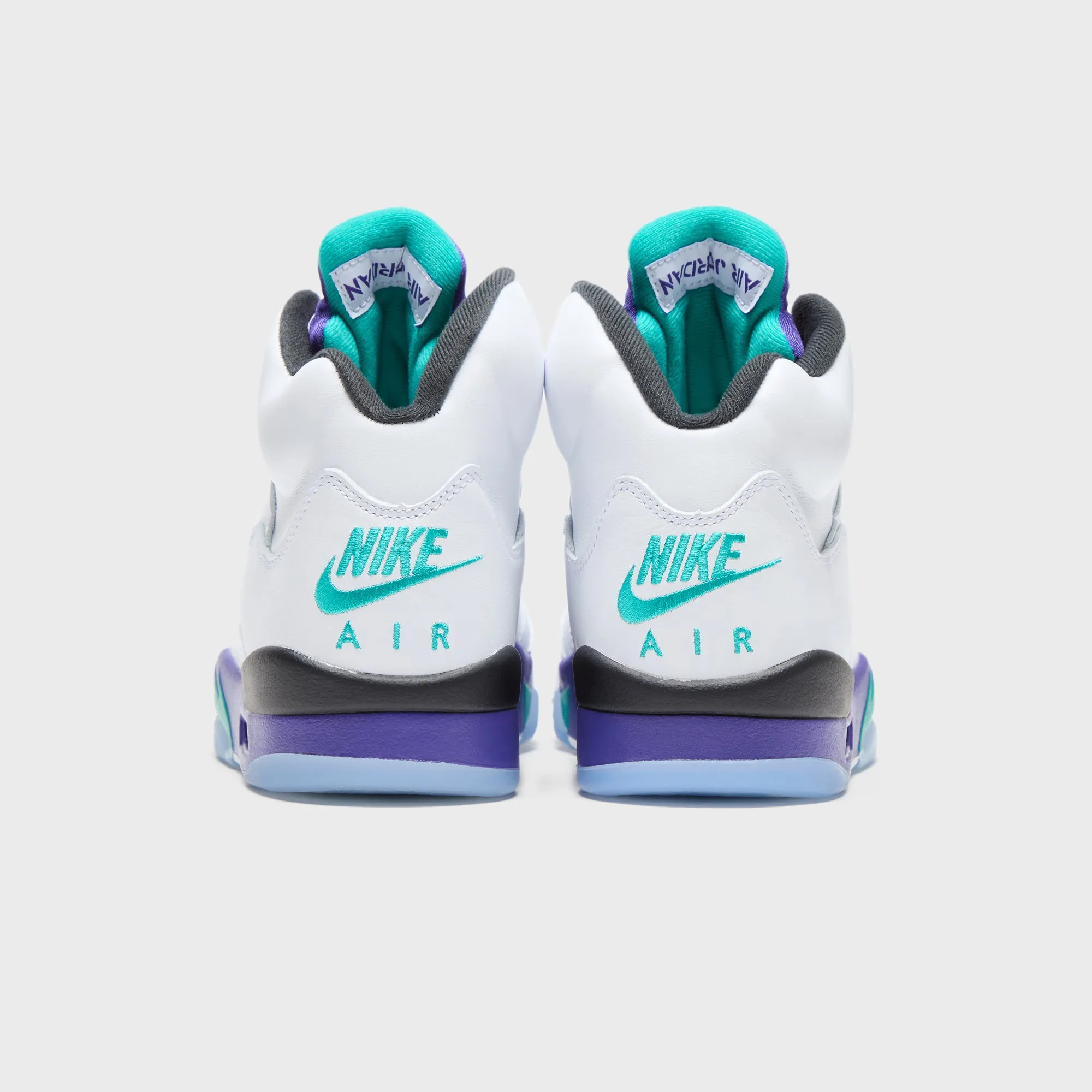 Jordan Air Jordan 5 - Black / New Emerald / Grape Ice Step Out Boldly Independence Day Sale