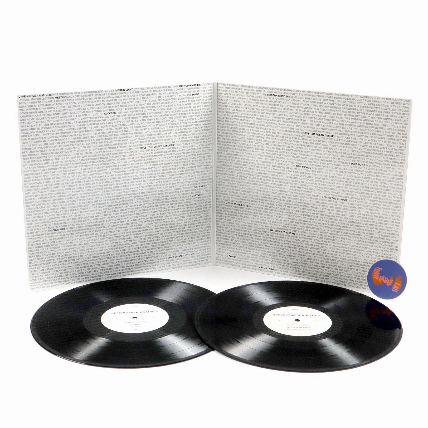 Oppenheimer Analysis: New Mexico Vinyl 2LP