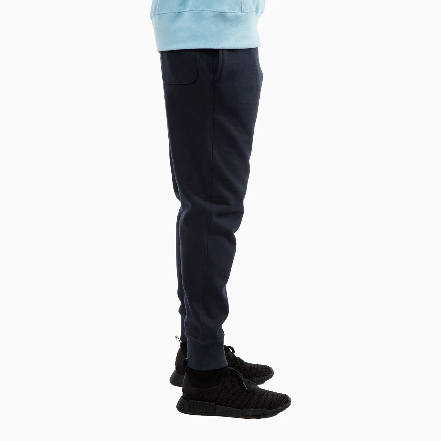 Men'S Reverse Weave Trim Sweat Pant Comfortable Outer Shell Material Leather Skirt