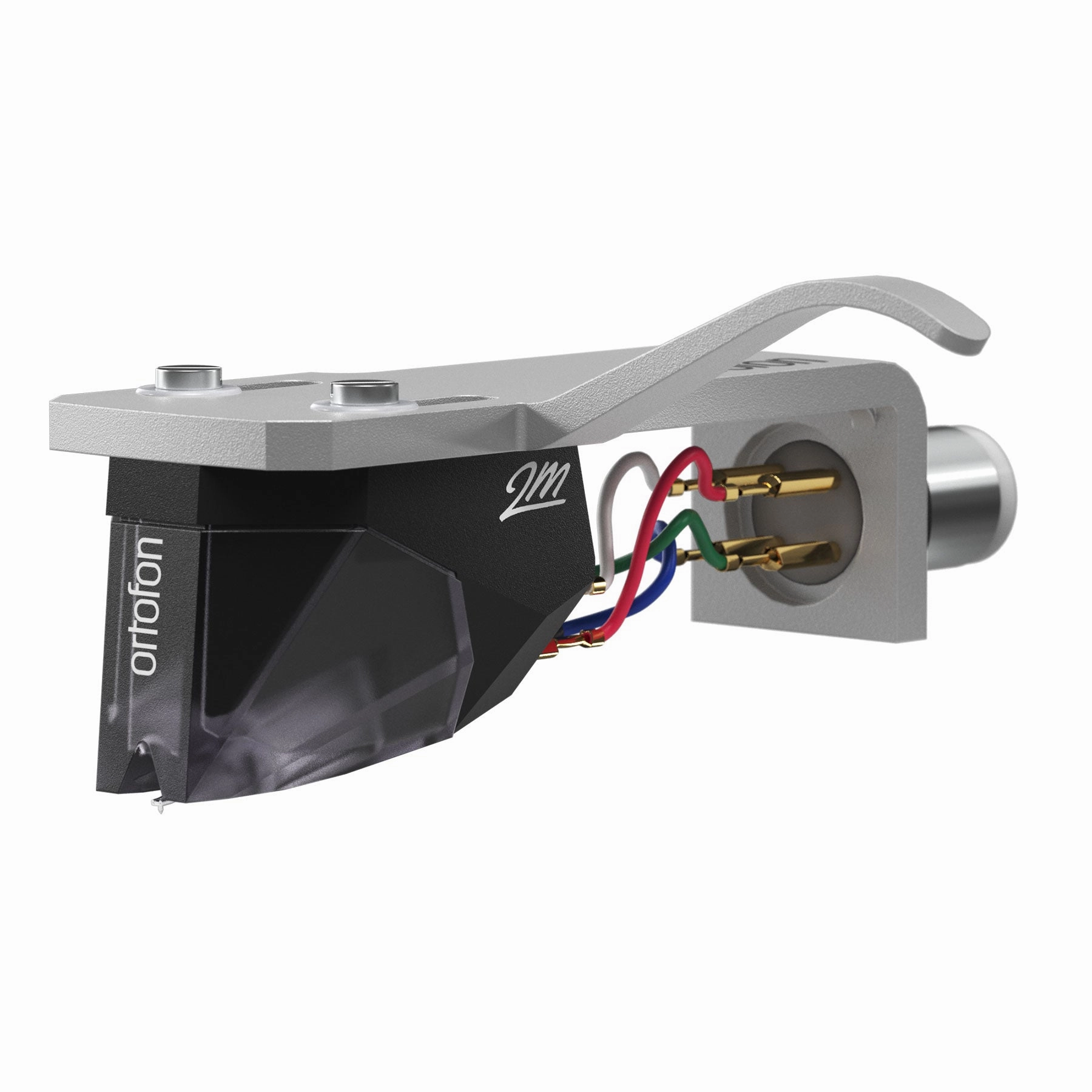 Ortofon: 2M Silver Cartridge Mounted on Silver SH-4 Headshell - Turntable Lab Exclusive