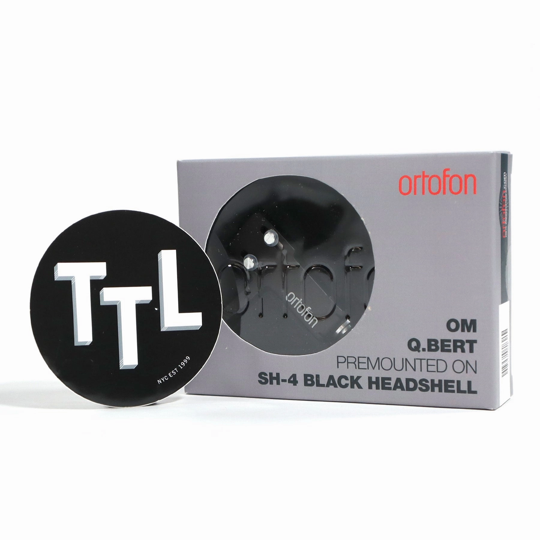 Ortofon: QBert OM DJ Cartridge Mounted on SH-4 Headshell