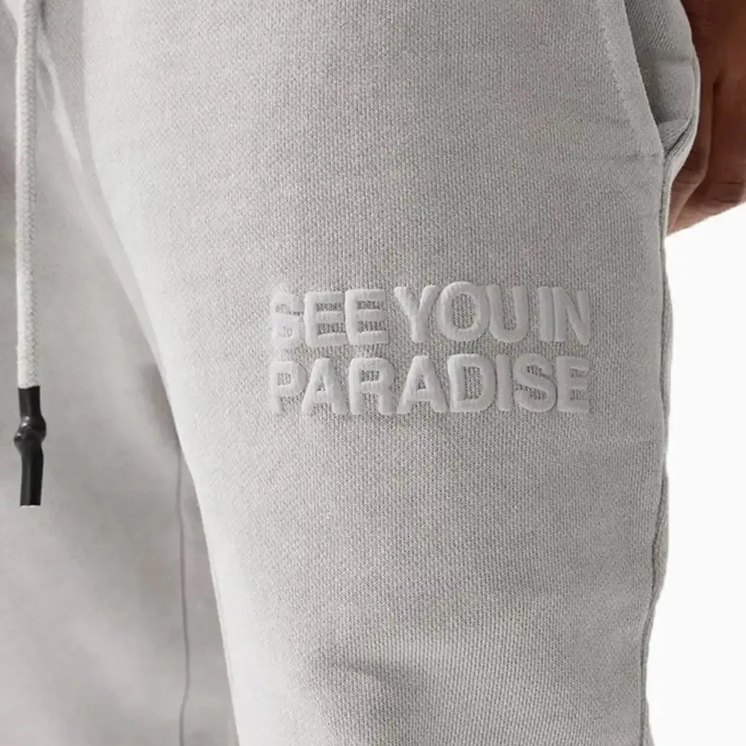 Comfortable Elastic Sophistication Men'S Paradise Washed Stacked Sweat Pant