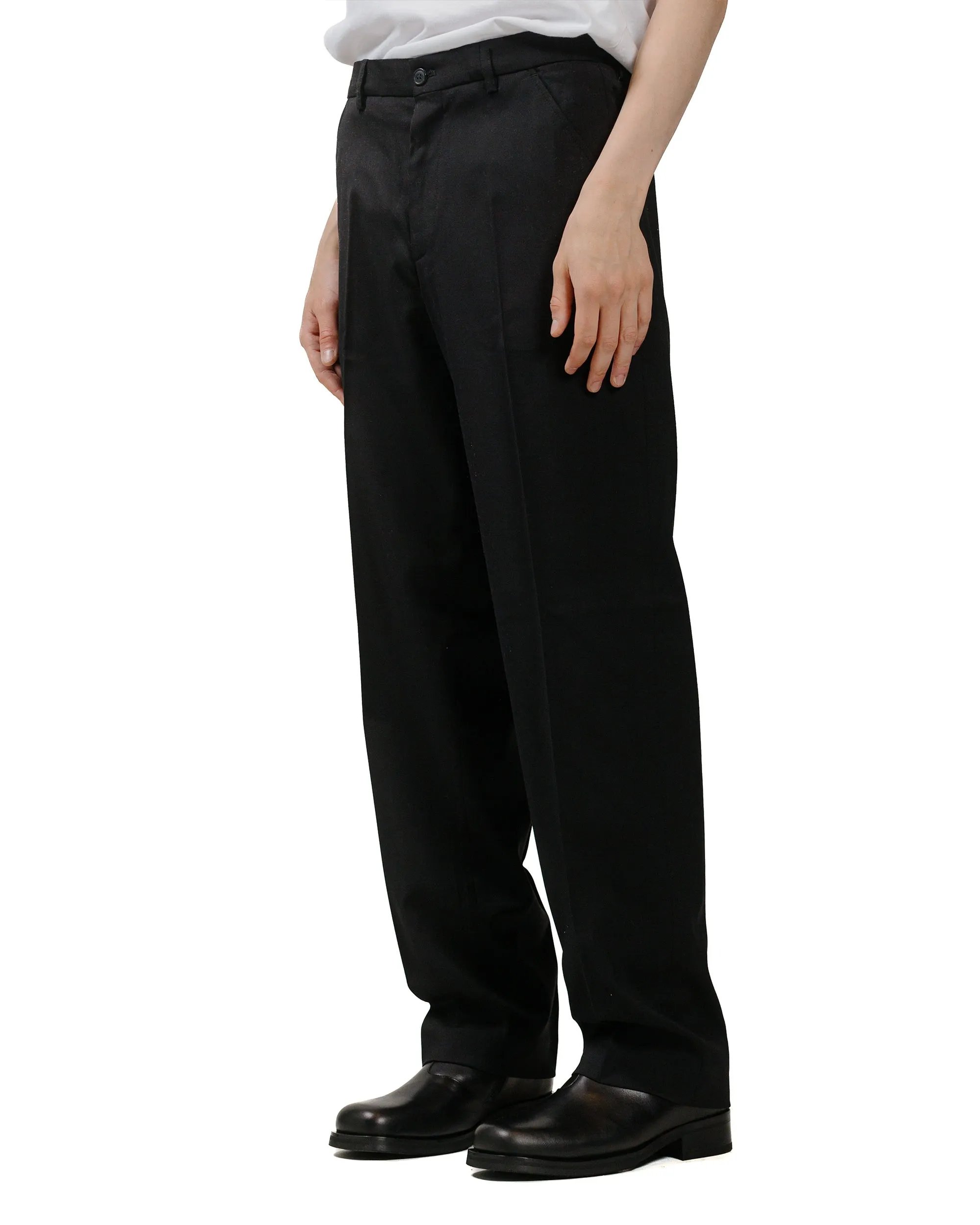 Angora Wool Our Legacy Chino 22 Black Worsted Wool