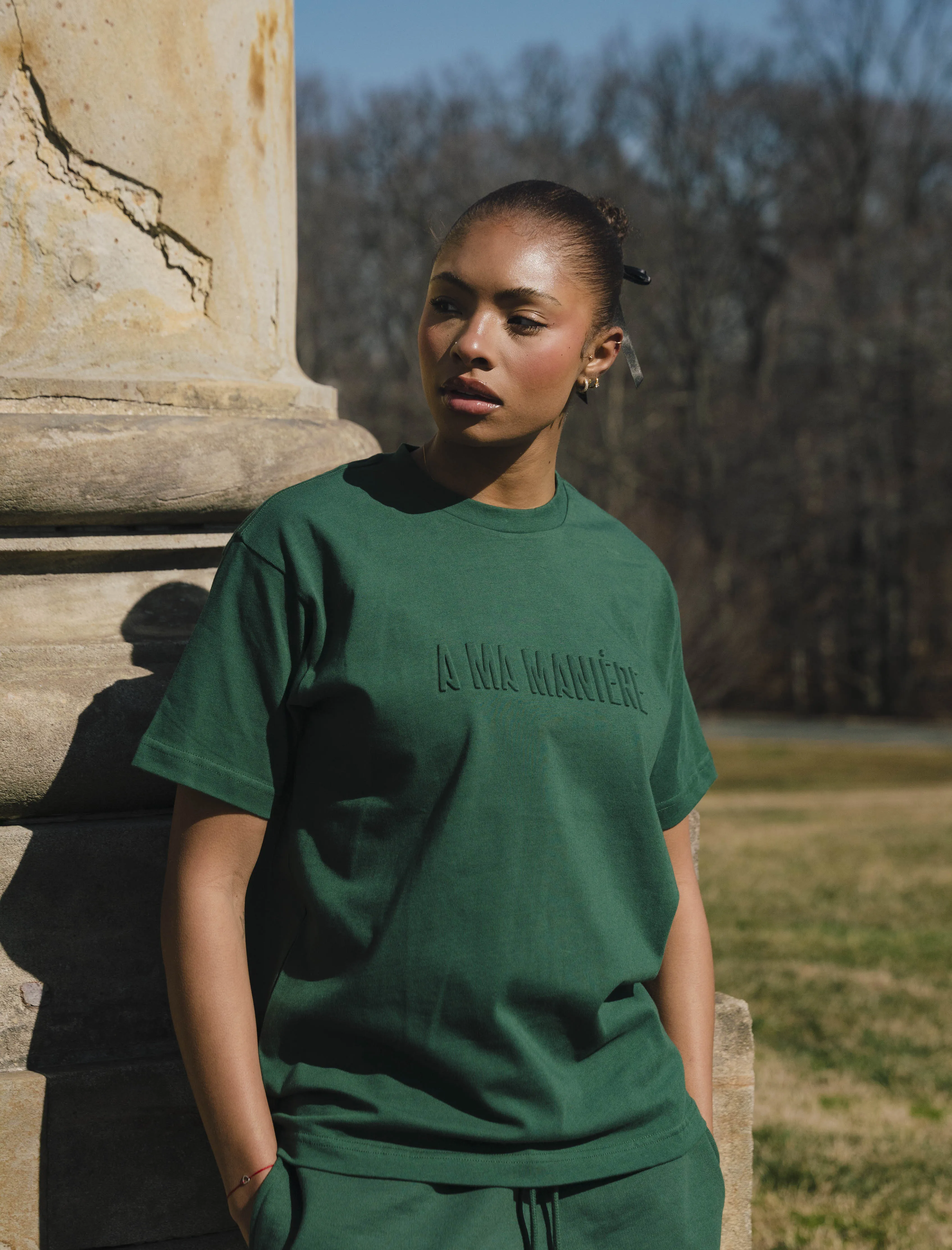 Contrast Stitch T-Shirt Soft Seams