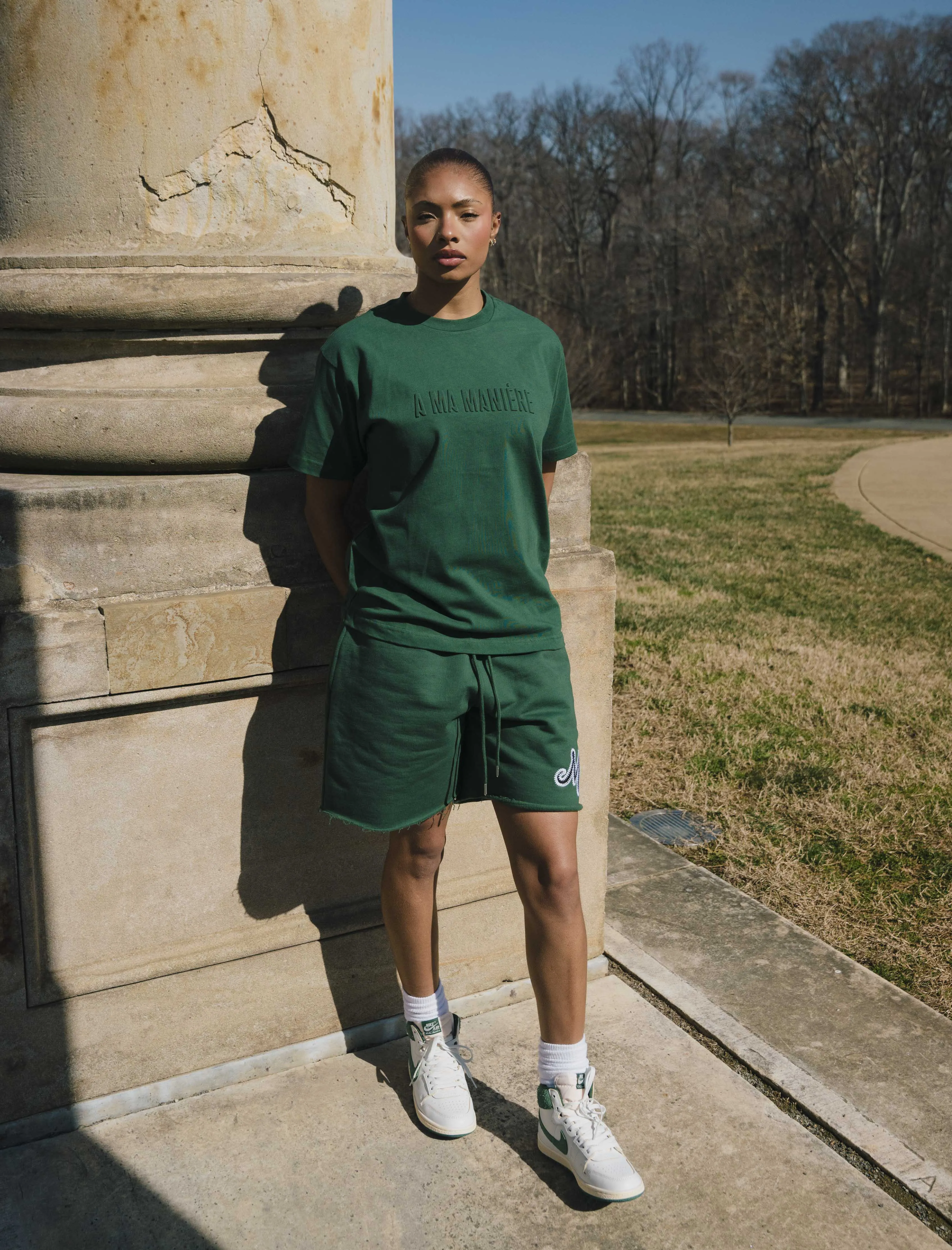 Contrast Stitch T-Shirt Anti - Wise