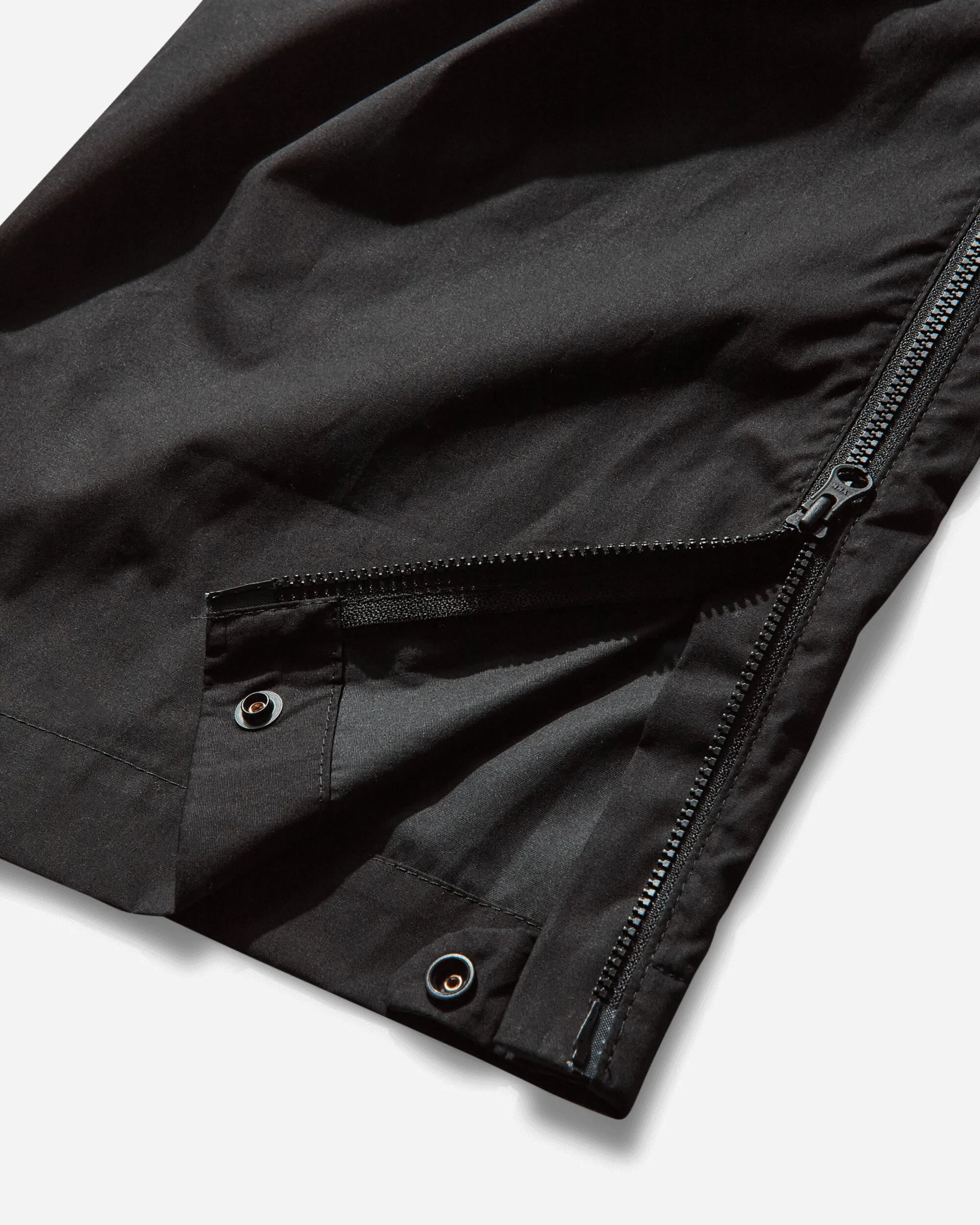 Long Sleeve Style Wide-Leg Pants Men'S Poplin Arc Pants Off Black