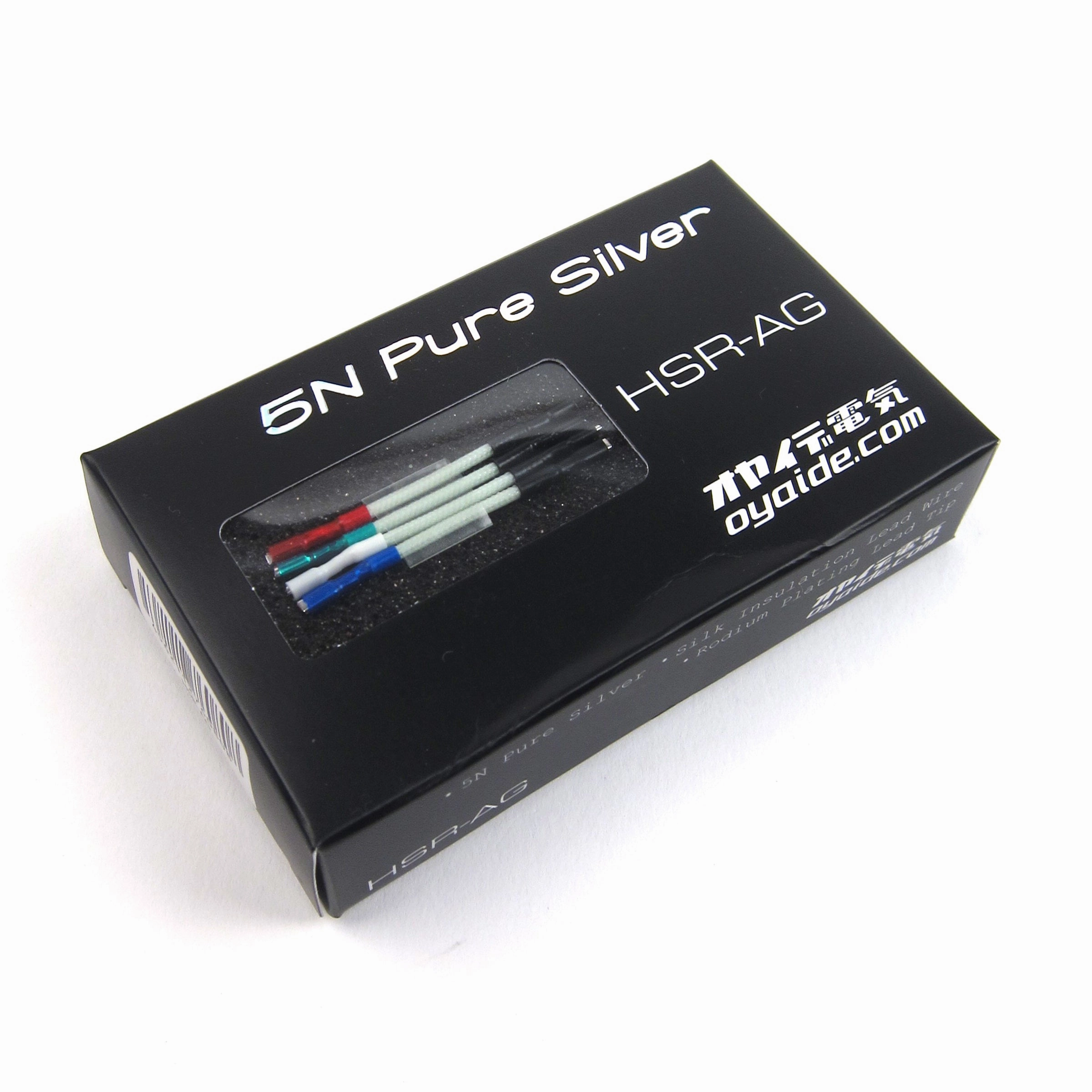 Oyaide: HSR-AG 5N Silver Headshell Wires / Leads