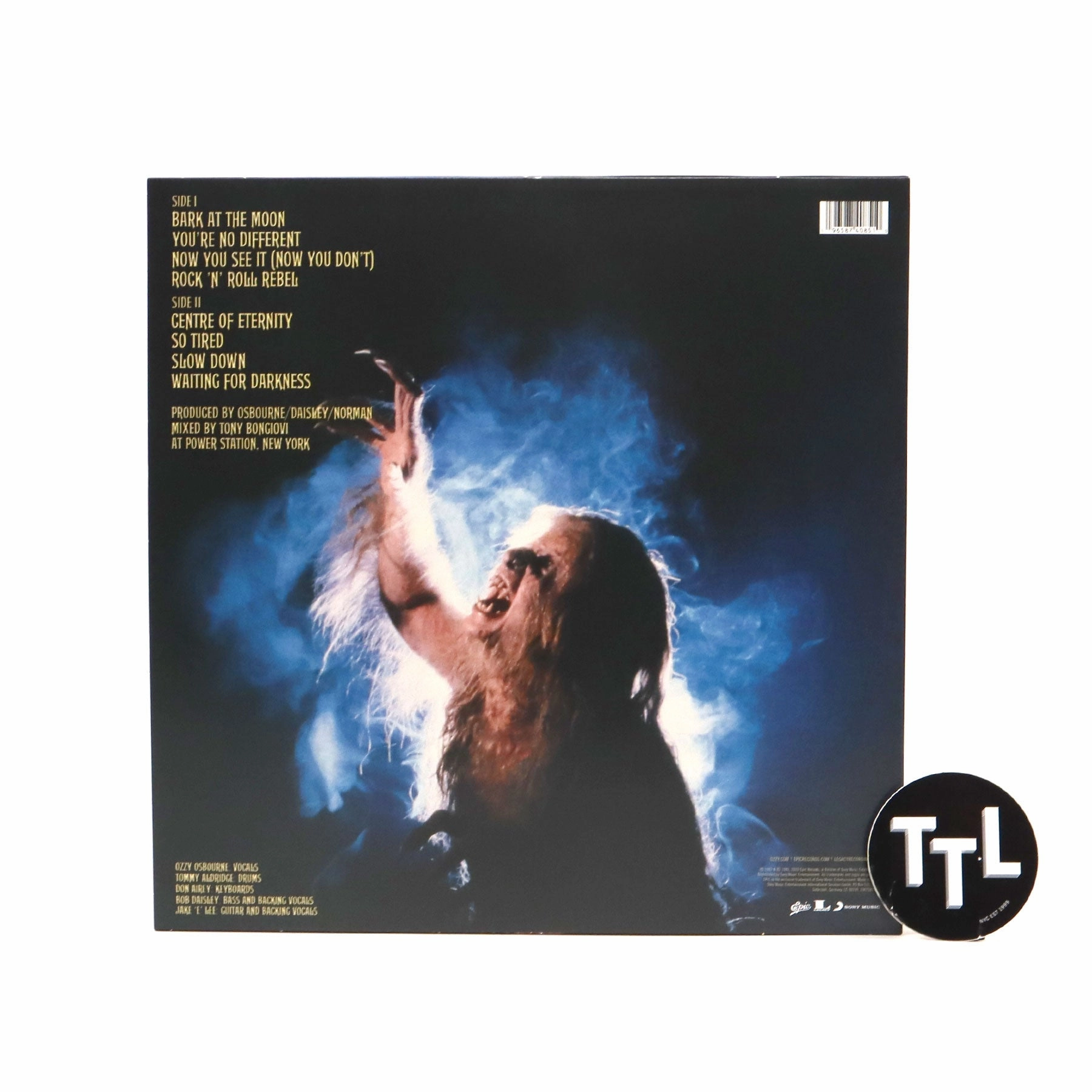 Ozzy Osbourne: Bark At The Moon (Indie Exclusive Colored Vinyl) Vinyl LP
