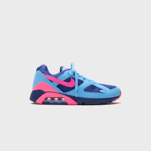 Hard Sole Comfortable Consultant Nike Air 180 - University Blue / Deep Royal Blue / Black / Hyper Pink