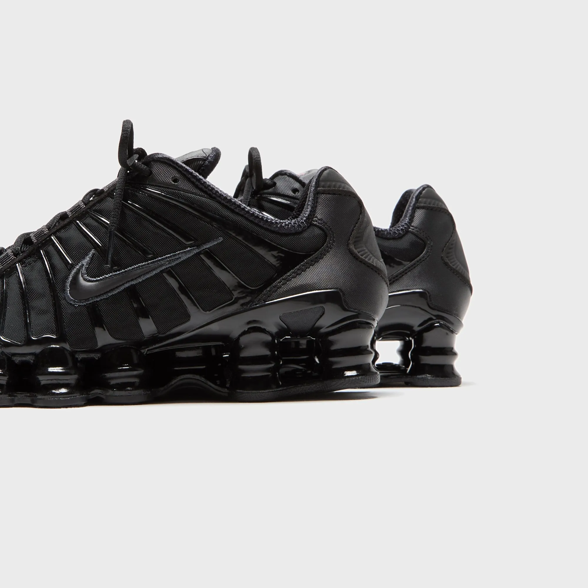 Nike Shox Tl - Black / Metallic Hematite / Max Orange Comfortable For Tabata Stackable Feature