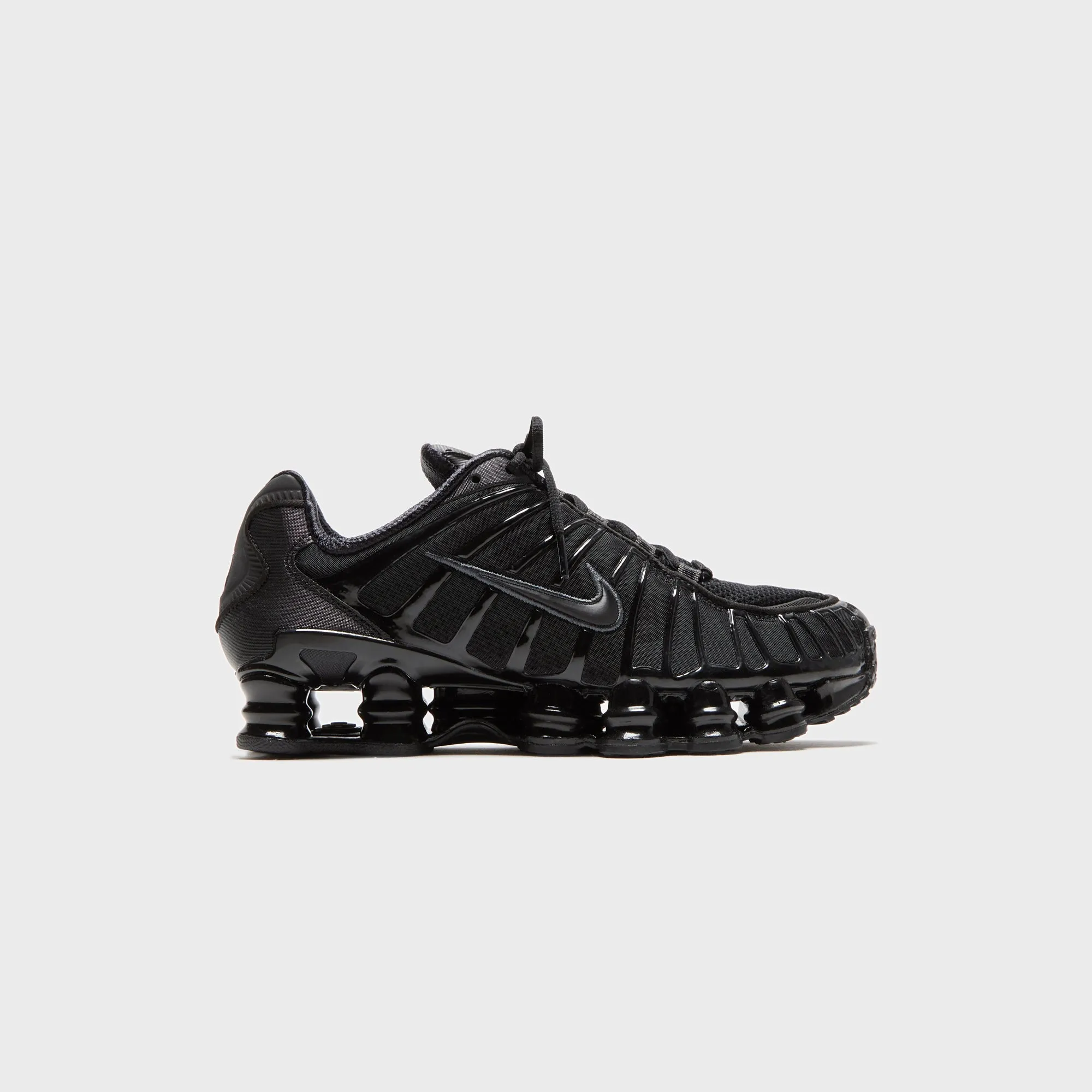 Nike Shox Tl - Black / Metallic Hematite / Max Orange Ballerina Heel