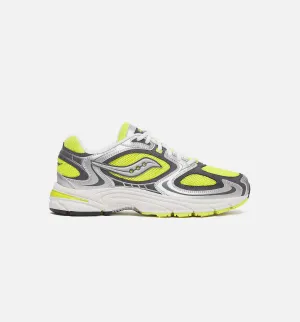 Narrow Toe Box Treatment Grid Jazz 9 Mens Lifestyle Shoe - Yellow/Silver