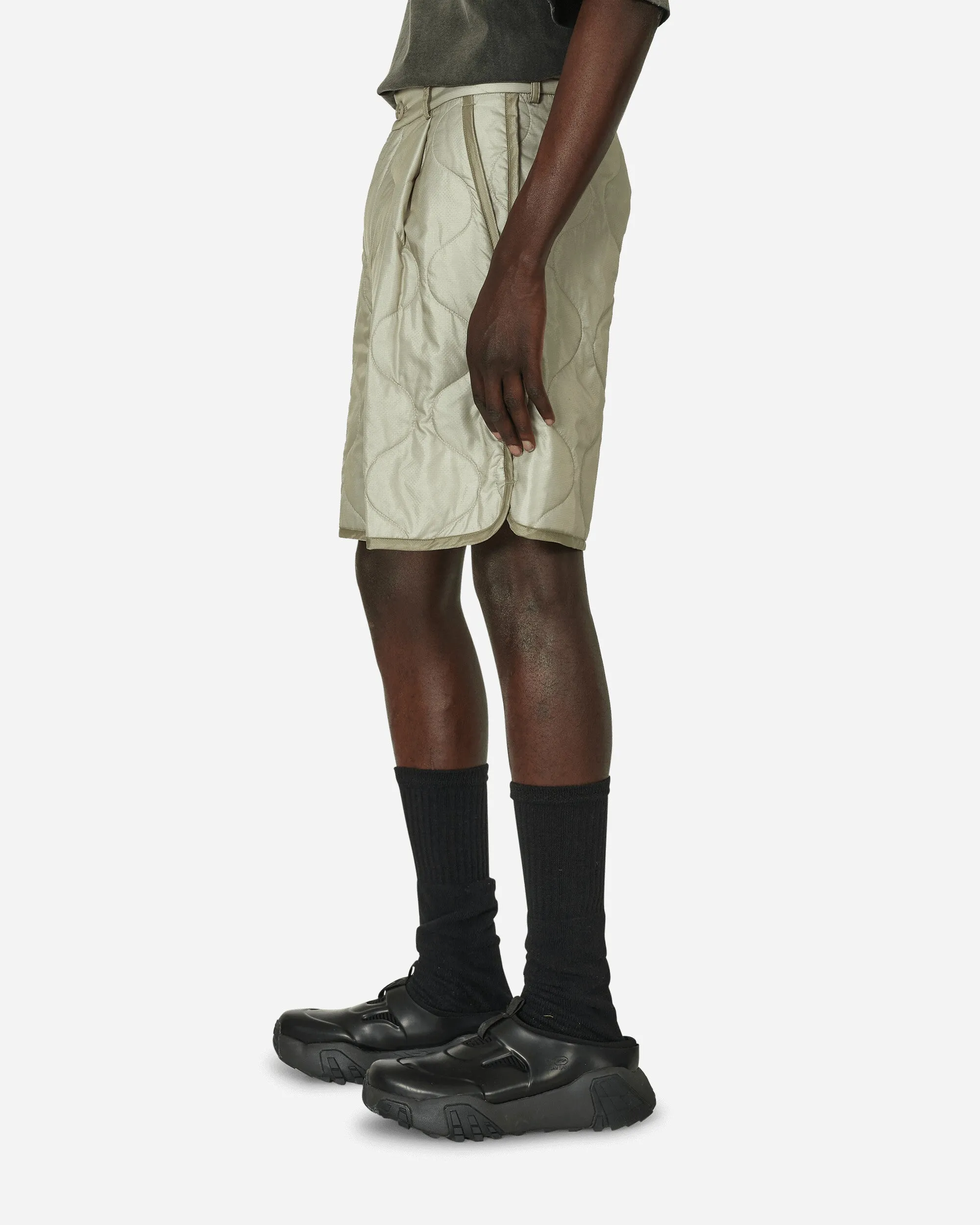 Padded Shorts Sand Comfortable Domain Concept Flap Design