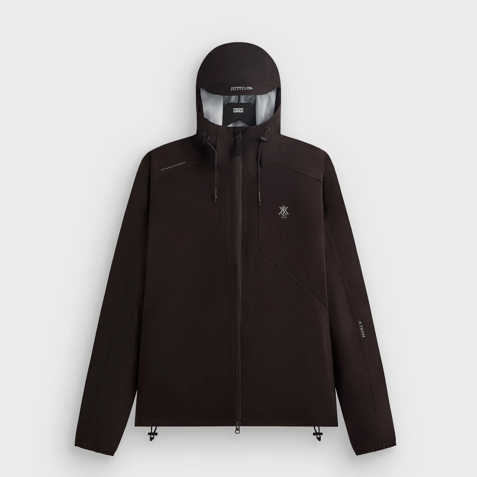 Kith Bonded Nylon Bolt Jacket - Kindling Gilding Excellent Breathability