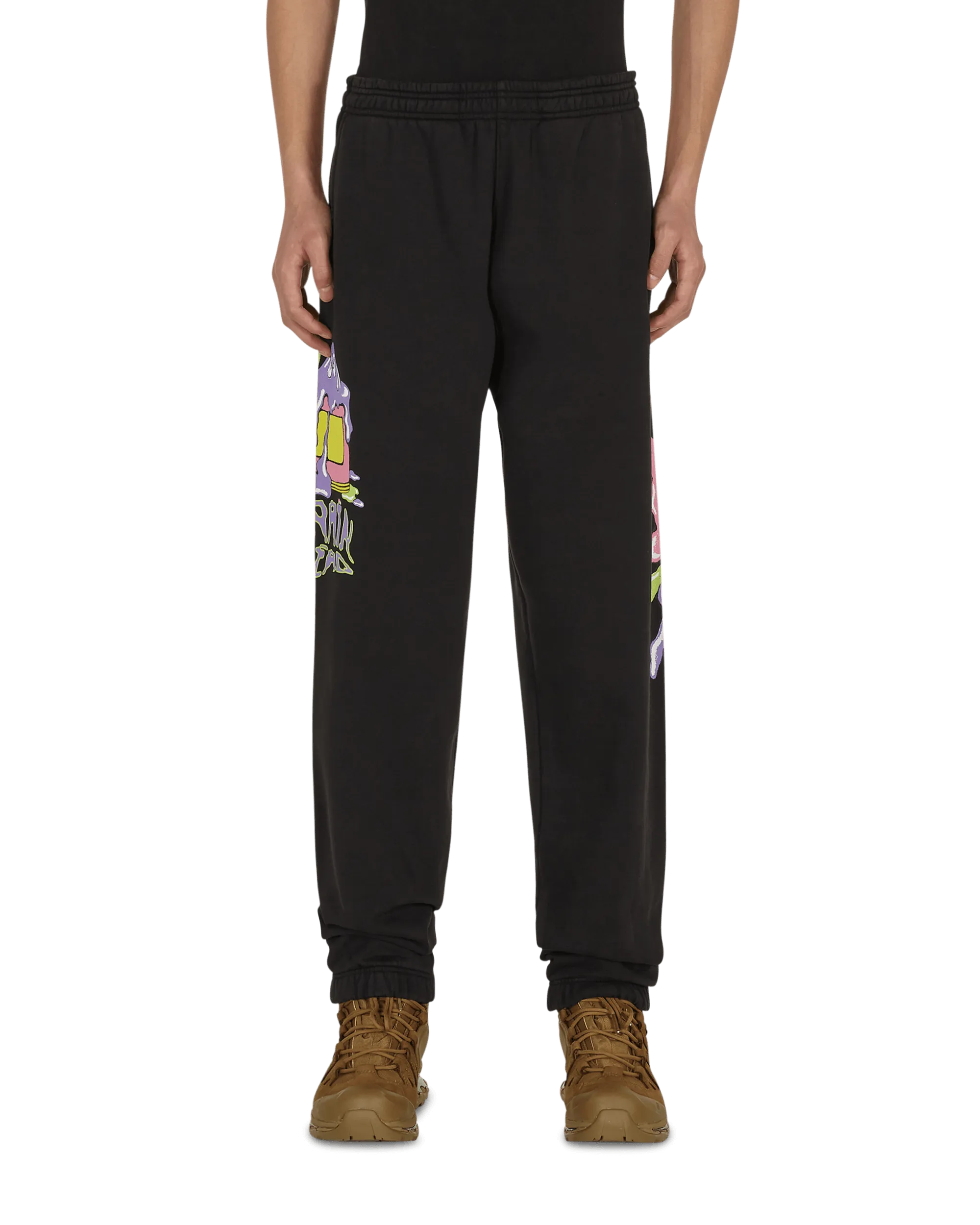 Paintman Sweatpants Black Bell - Sleeve Ankle Patch