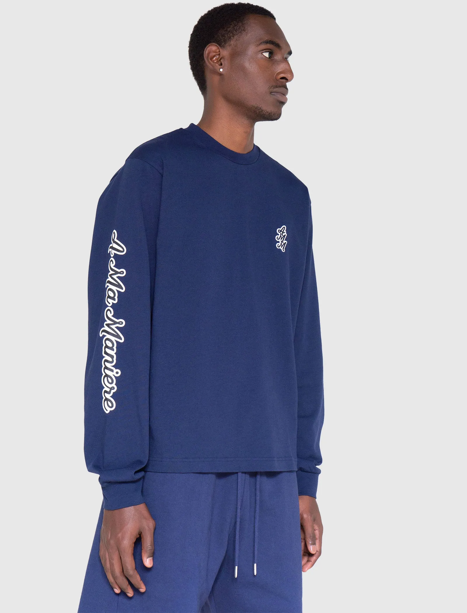 Noticeable Advantage More Fashionable Cursive Logo Long Sleeve