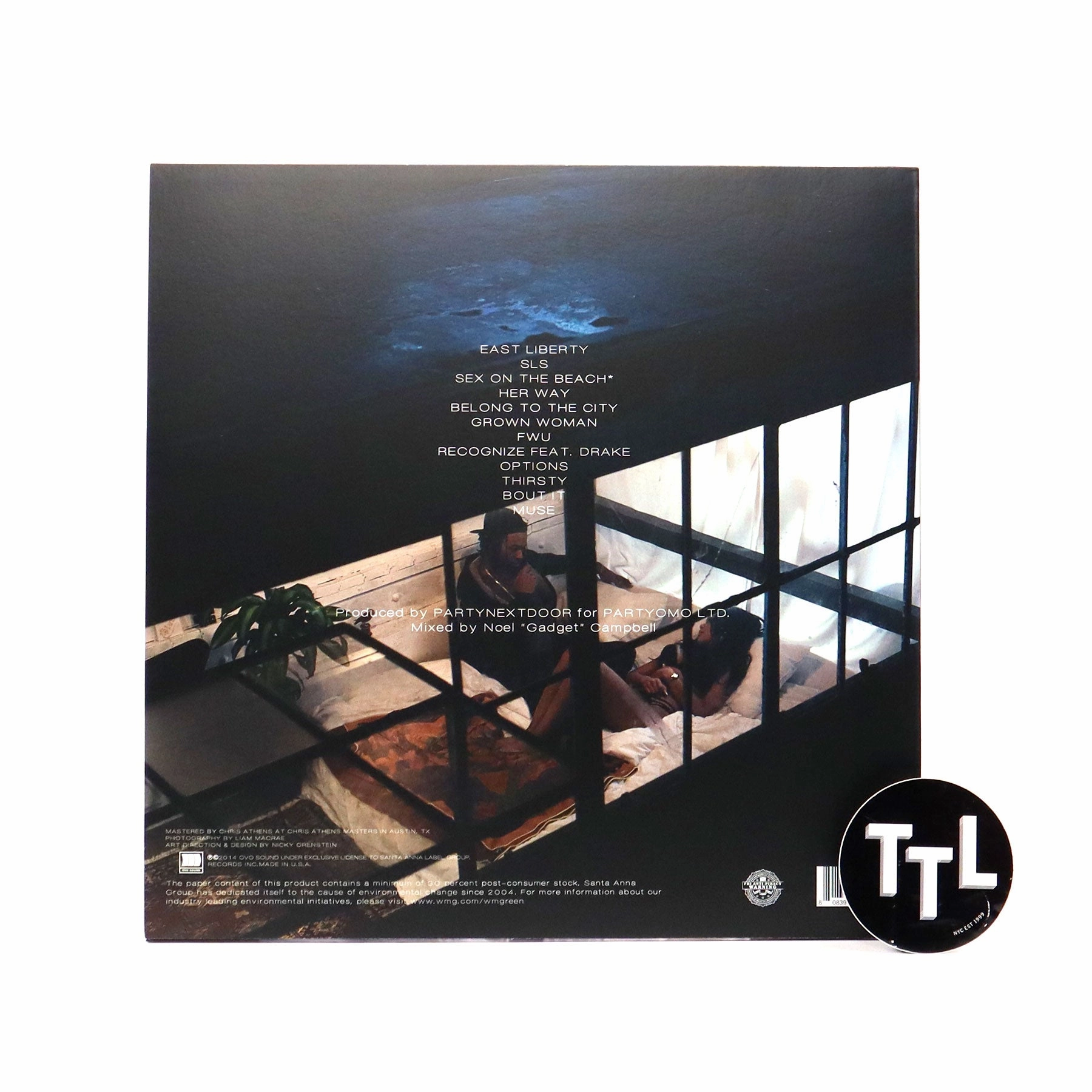 PARTYNEXTDOOR: PartyNextDoor Two (Colored Vinyl) Vinyl LP