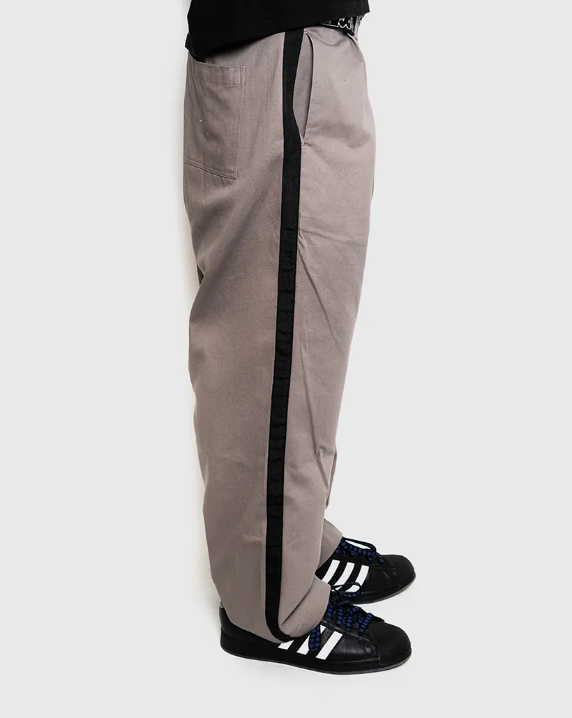 Passport Leagues Club Striped Pant - Grey/Black Bespoke Sleeve Versatile and Practical