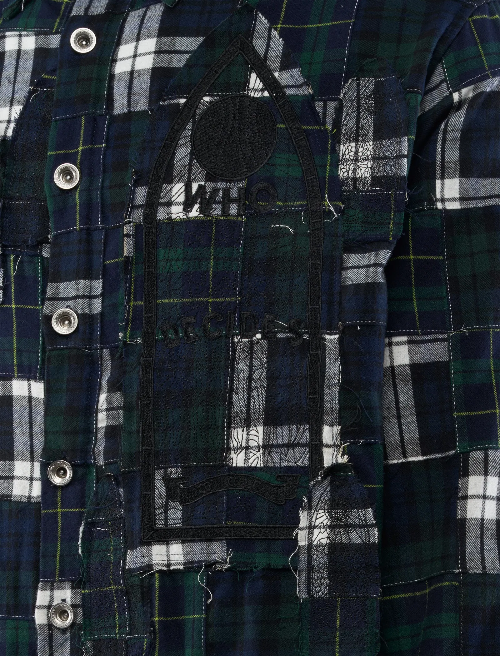Patched Arch Flannel Self Hearing Visually Appealing