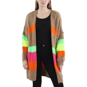 Cardigan à rayures pour femmes Peace