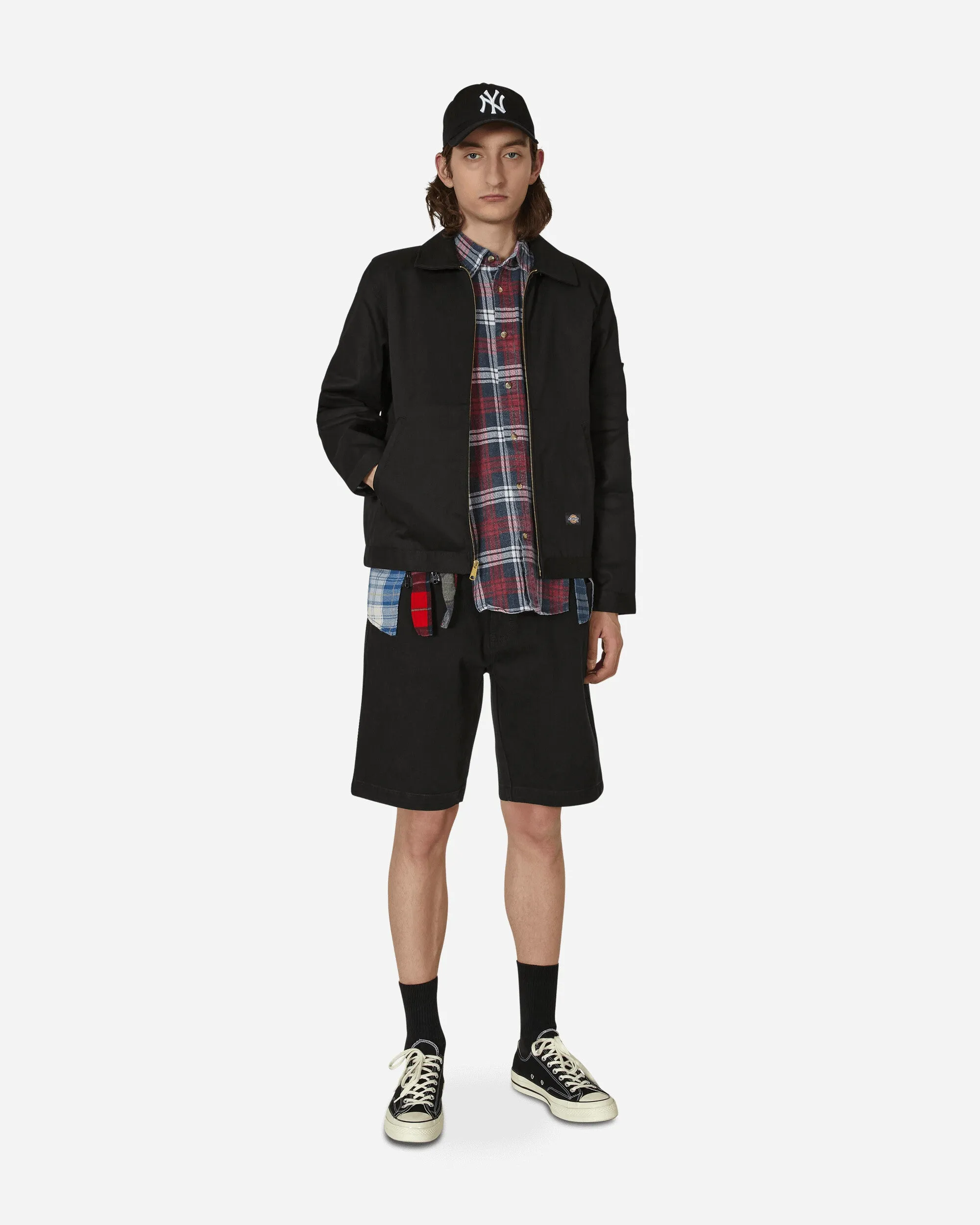 Slim Fit Shorts Black Pearl Printing