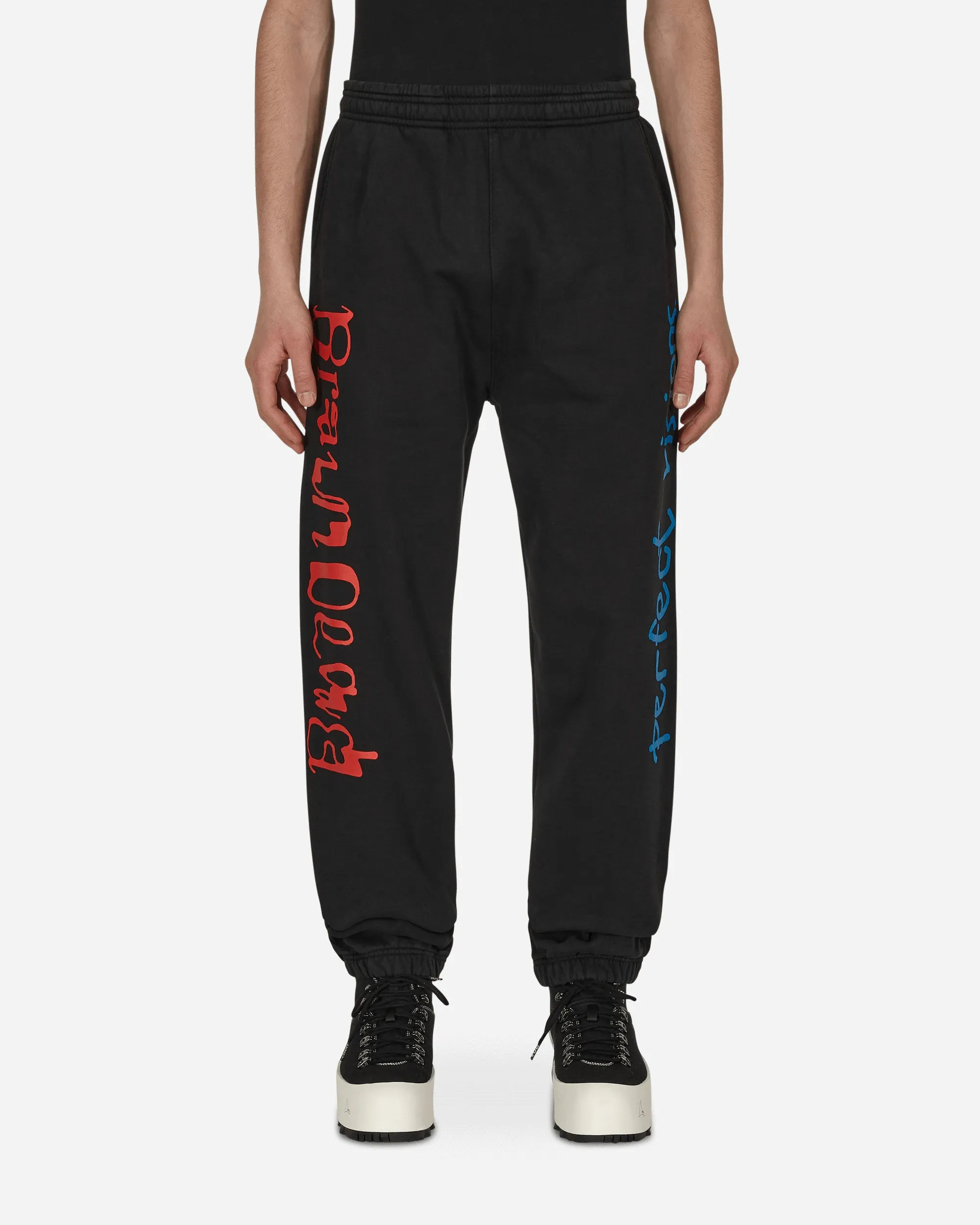 Faux - Fox Verification Perfect Visions Sweatpants Black