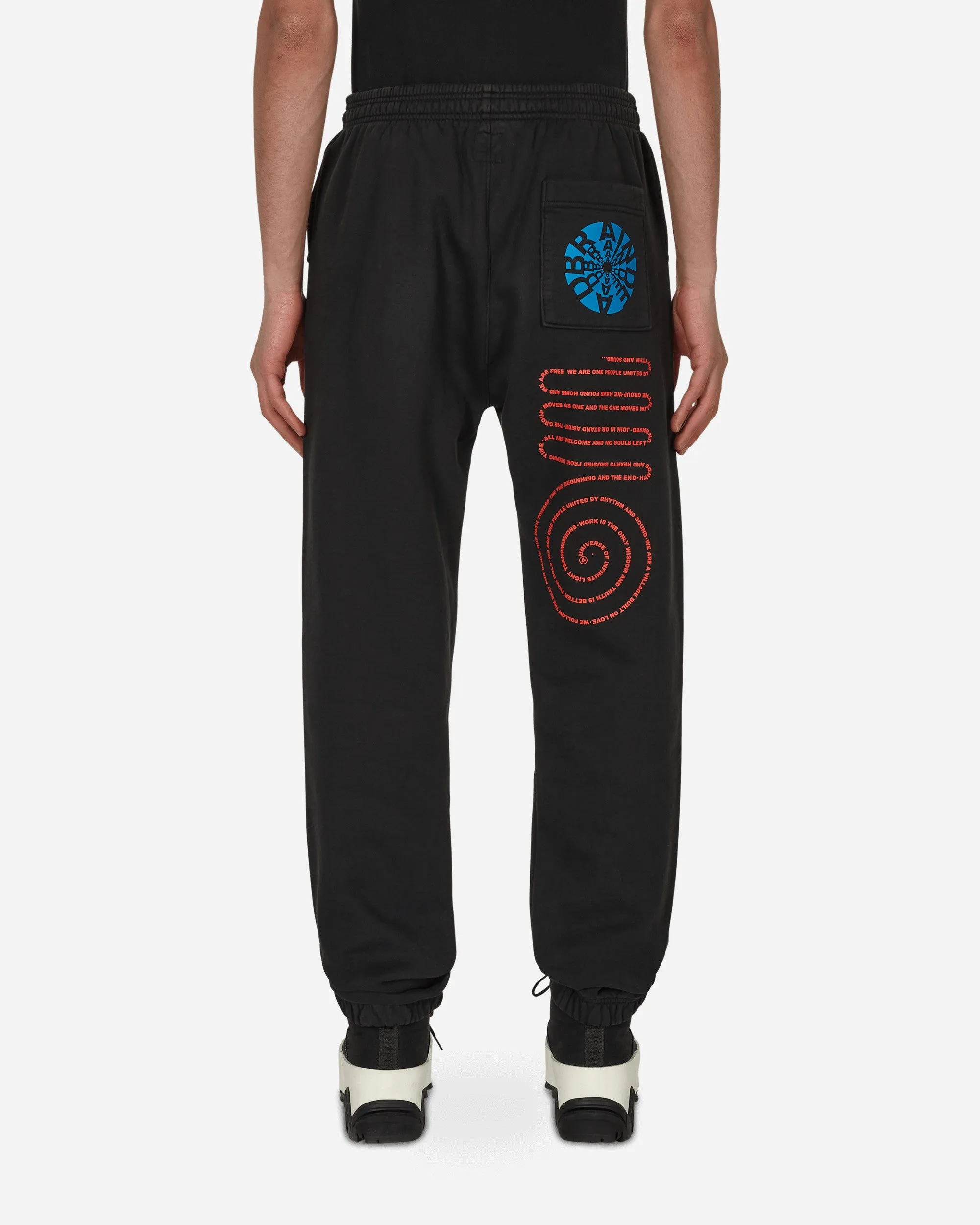 Perfect Visions Sweatpants Black Plastic Trimming Comfortable Elastic Possible