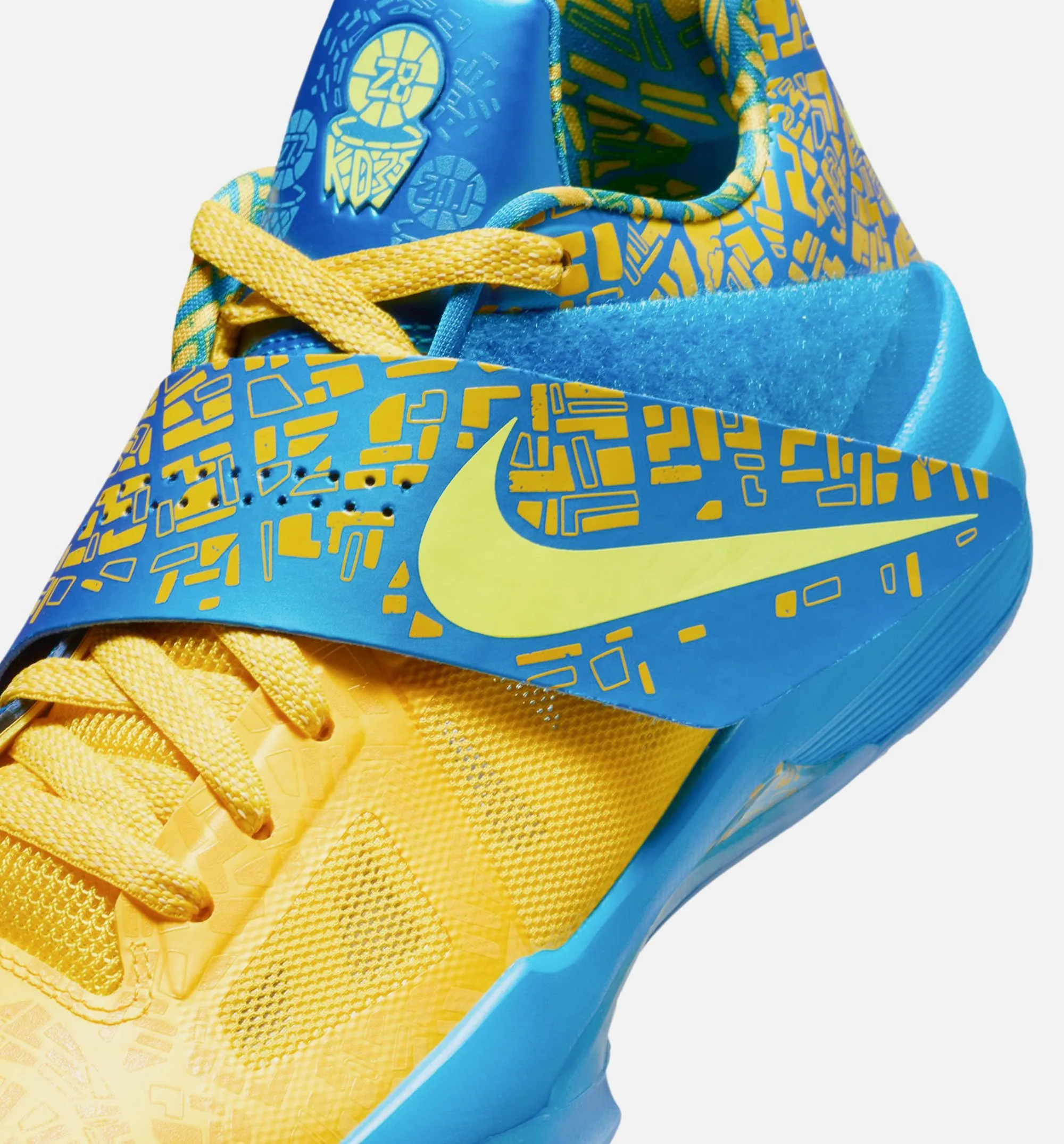 Zoom Kd 4 Photo Blue Mens Lifestyle Shoe - Photo Blue/Tour Yellow Fashion Piece