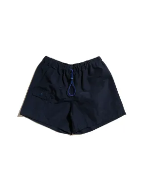 Comfortable Front Seam Howlin' Doppler Effect Shorts Navy Water Repellent Nylon