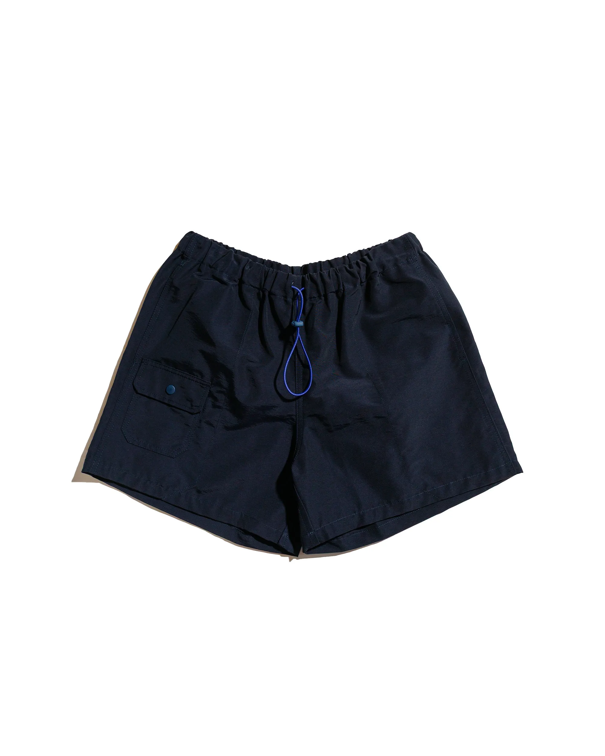 Comfortable Front Seam Howlin' Doppler Effect Shorts Navy Water Repellent Nylon