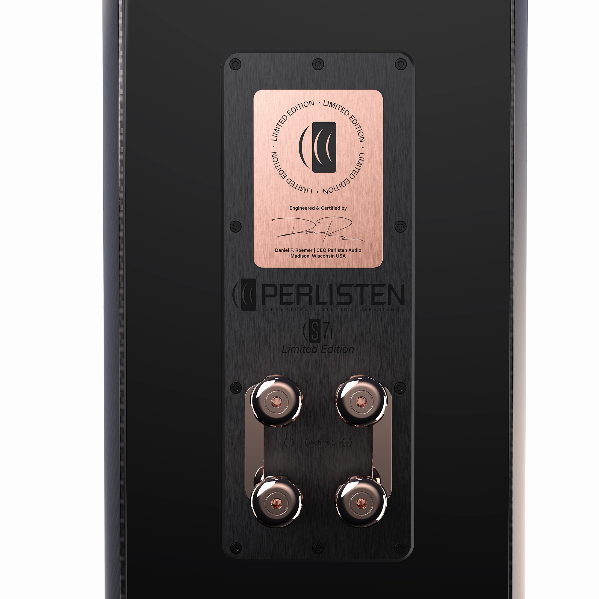 PERLISTEN Audio S7T Limited Edition Carbon Fibre Tower Speakers