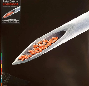 PETER GABRIEL-LIVE BLOOD (Arrives in 4 days) hi-fi headphone dock,hi-fi coaxial cable,hi-fi optical cable