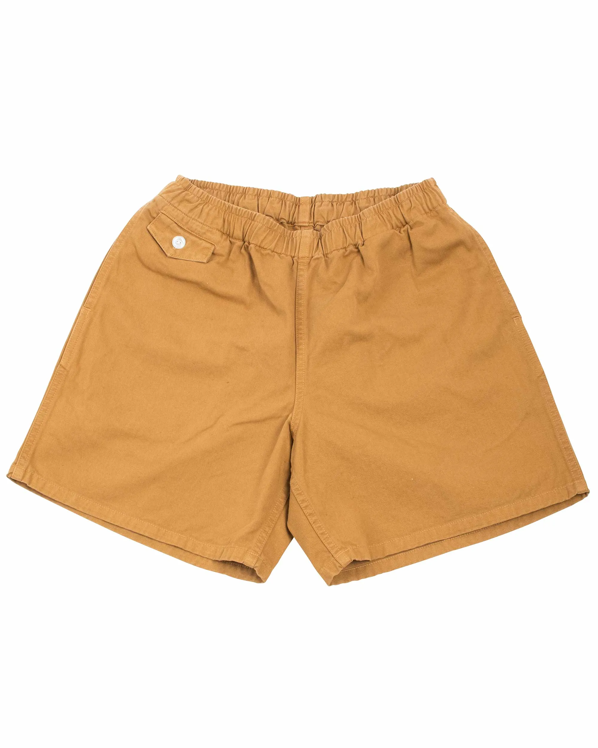 The Real Mccoy'S Mp22015 Cotton Drill Swim Shorts (Over-Dyed) Chestnut Easy to Match