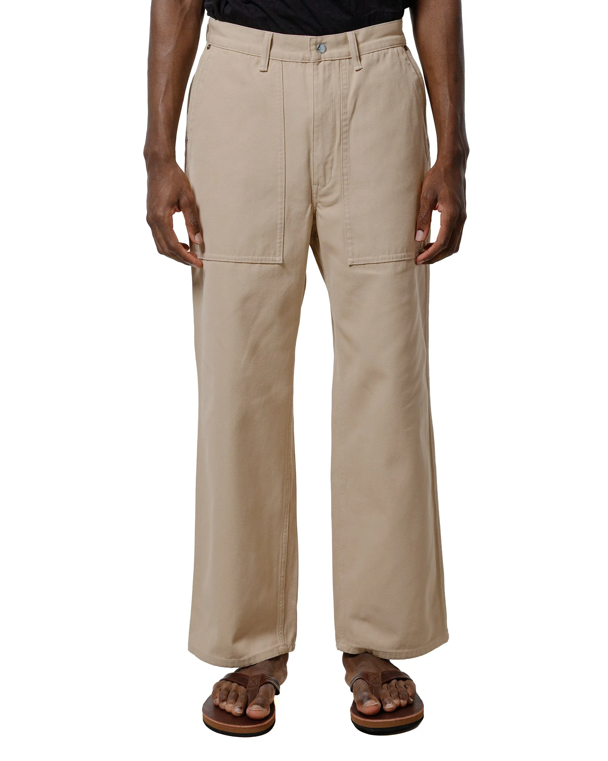 Phigvel Duck Cloth Work Painter Cream Upper Drapeing Lining