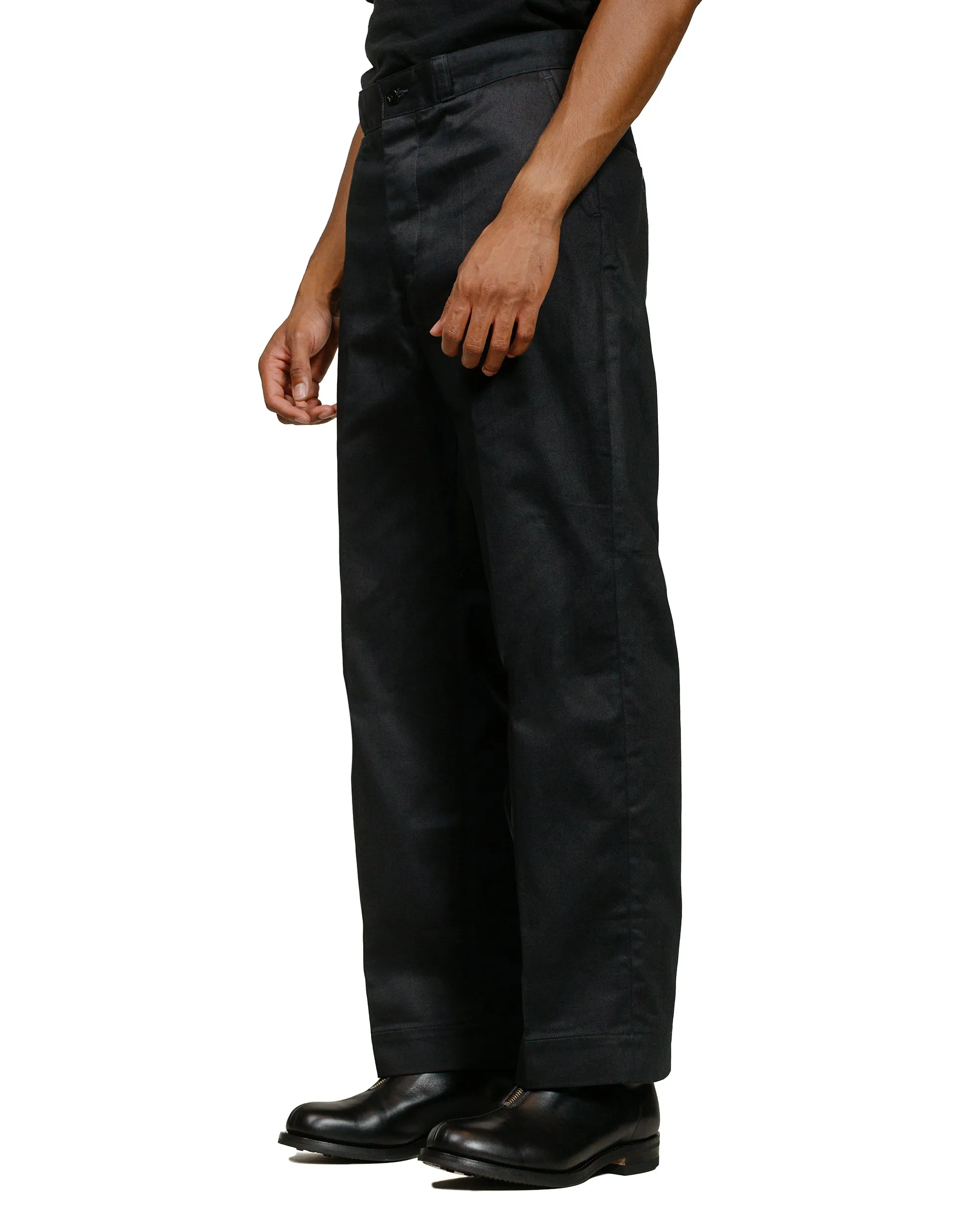 Phosphorus Well-Integrated Design Phigvel Officer Trousers (Regular) Ink Black