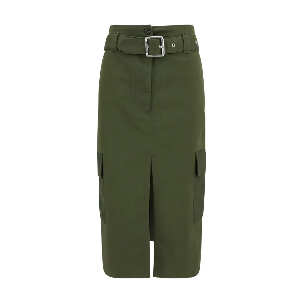 Jupe cargo mi-longue PINKO pour femme