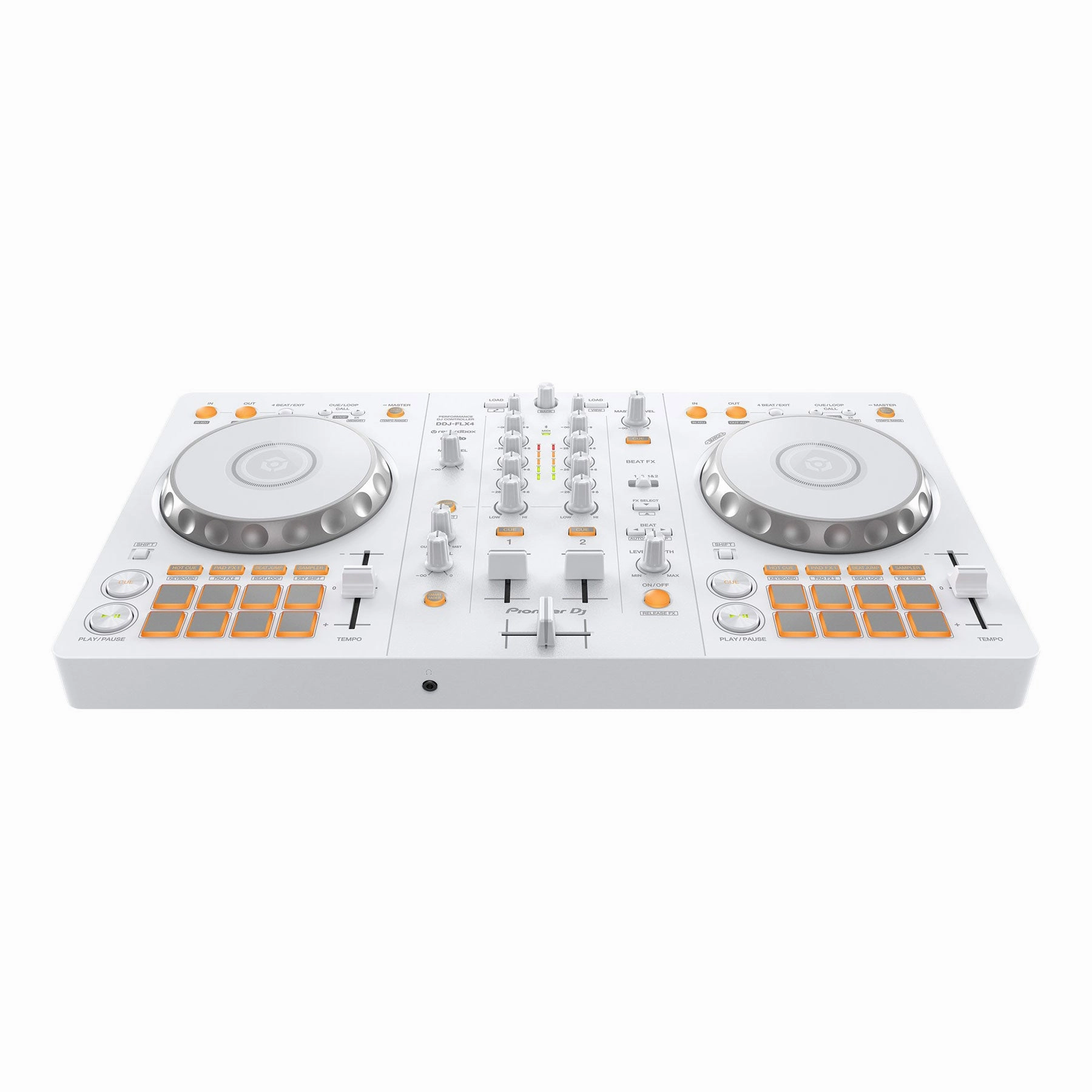 Pioneer DJ: DDJ-FLX4 DJ Controller - Limited Edition White