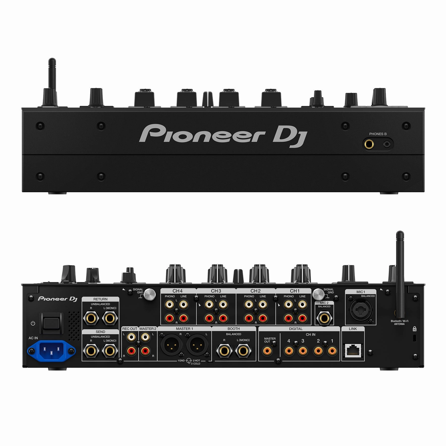 Pioneer DJ: DJM-A9 4 Channel DJ Mixer