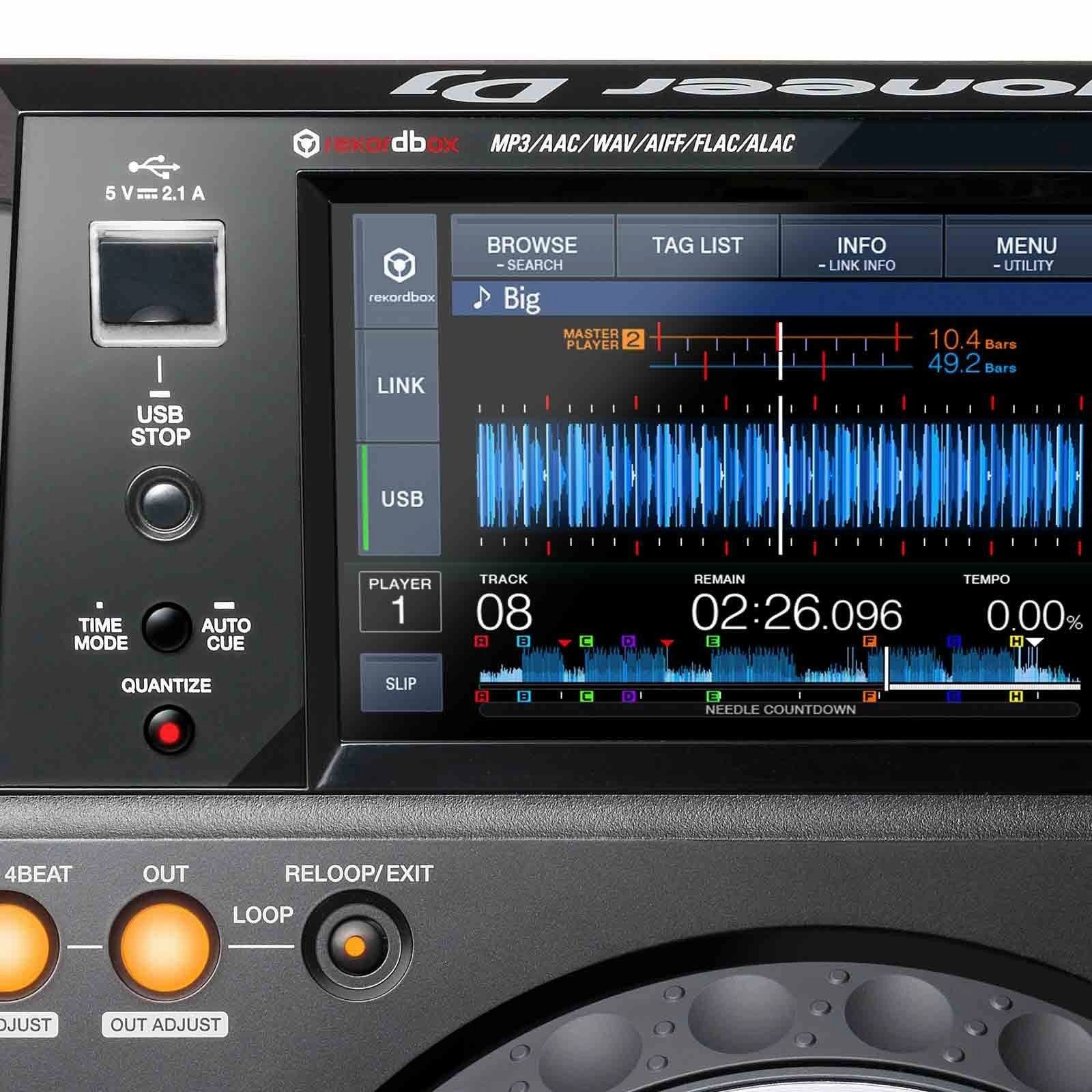 Pioneer DJ: XDJ-1000MK2 DJ Performance Multiplayer