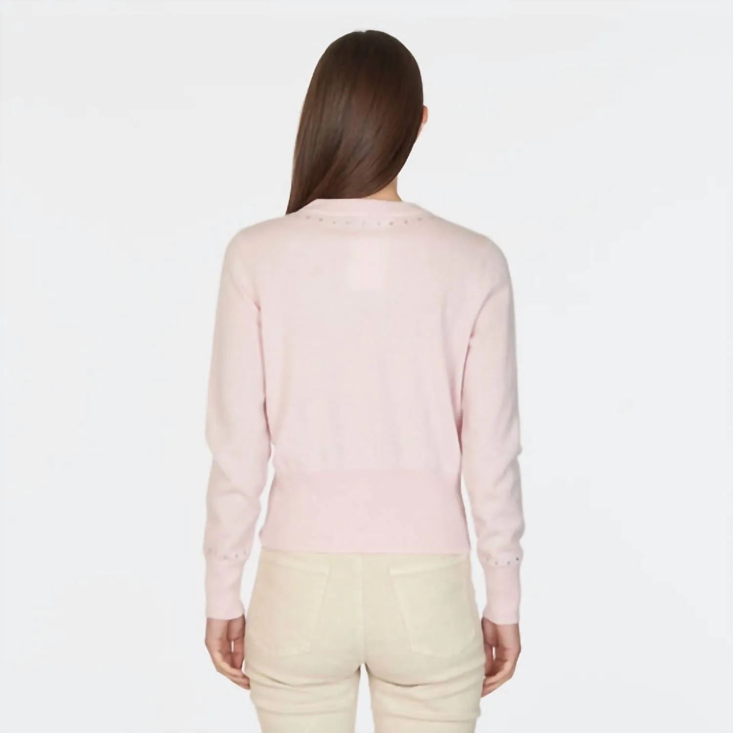 Pull Crew Joyau Placé En Poussière De Fée