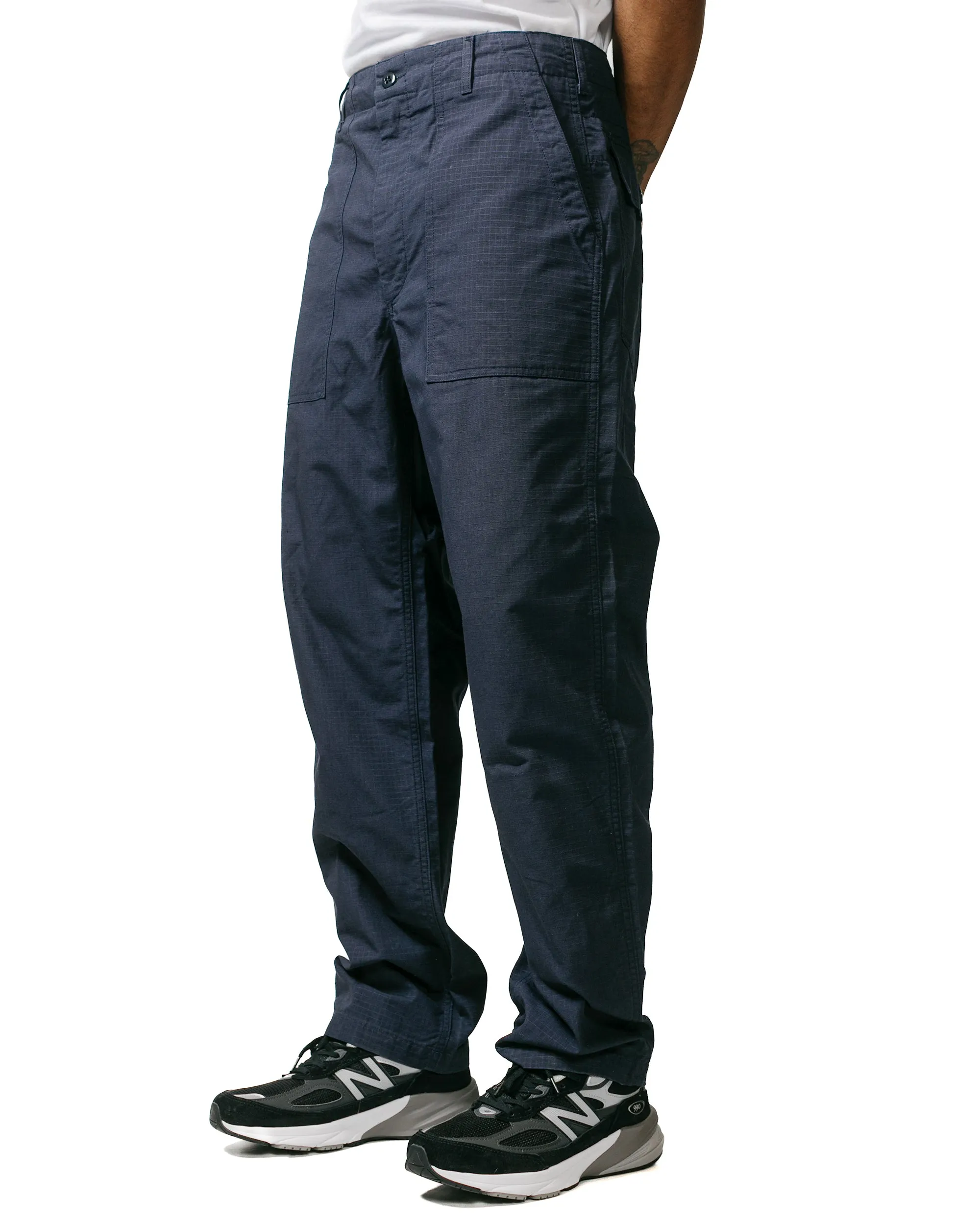 Warm History Useful Function Engineered Garments Fatigue Pant Dark Navy Cotton Ripstop