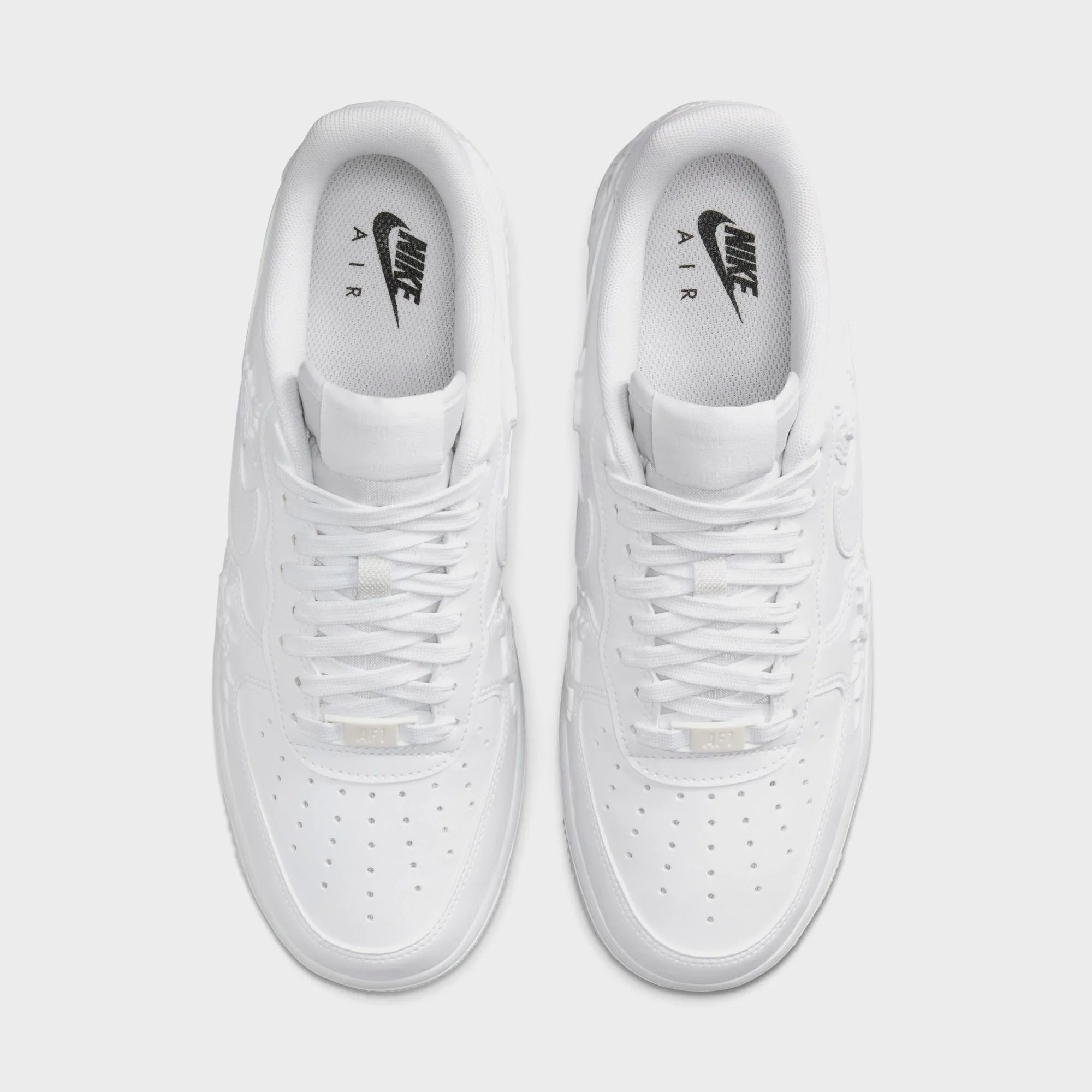Nike Wmns Air Force 1 '07 Se - White / White / White / Black Reflective Trim Design