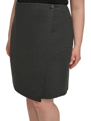 Mini-jupe imprimée pour femme Plus