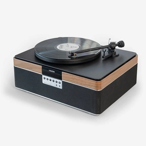 Plus Audio: The  Record Player Turntable   Integrated Audio System w/Bluetooth hi-fi digital music server,hi-fi speaker wall mount,hi-fi amp upgrade